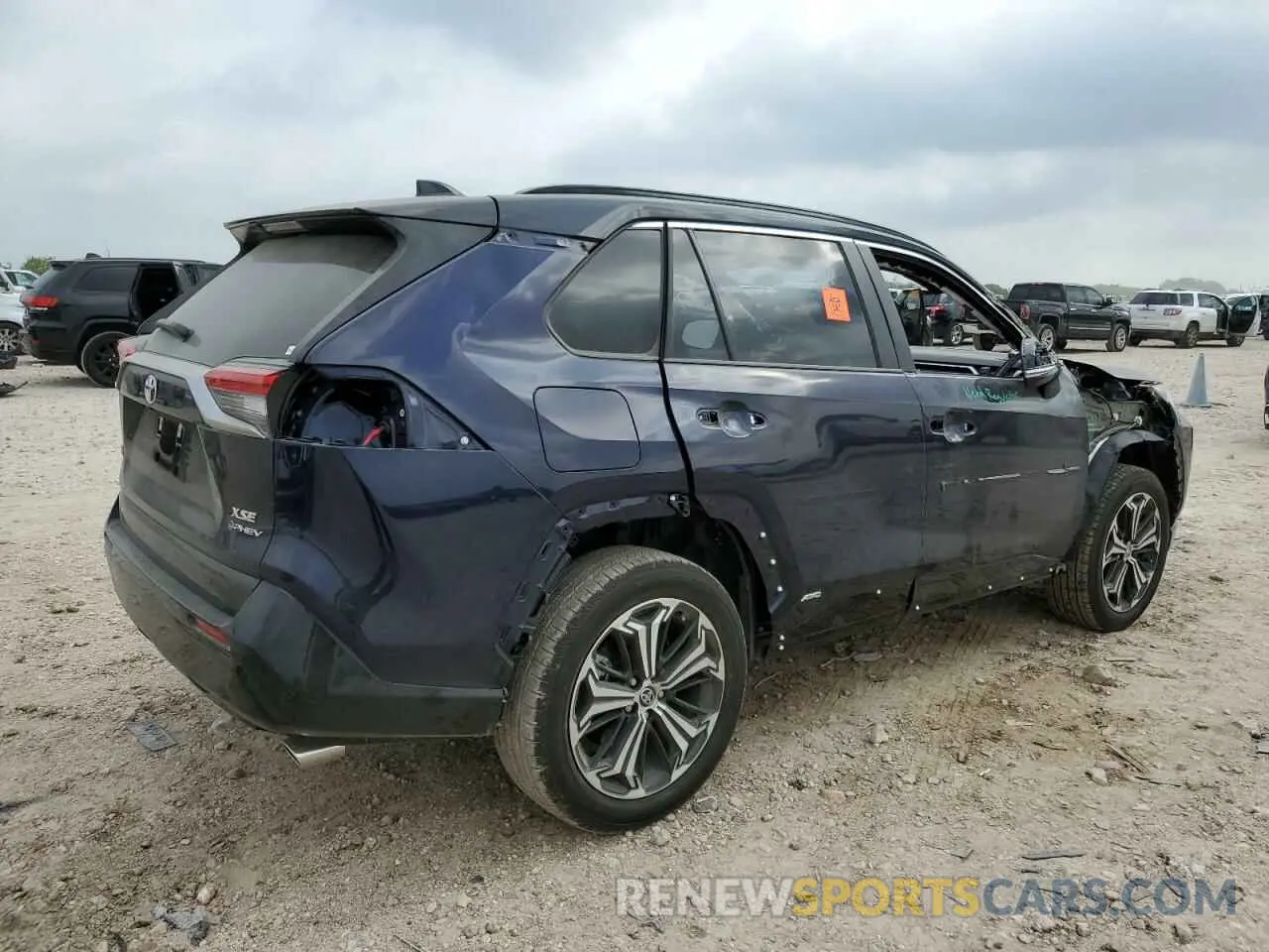 3 fotografías del automóvil dañado JTMEB3FV3SD239915 TOYOTA RAV4 2025