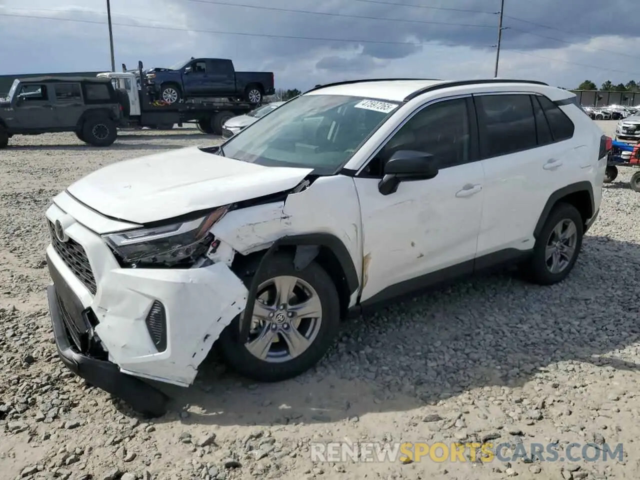 1 fotografías del automóvil dañado JTMLWRFV7SD277954 TOYOTA RAV4 2025