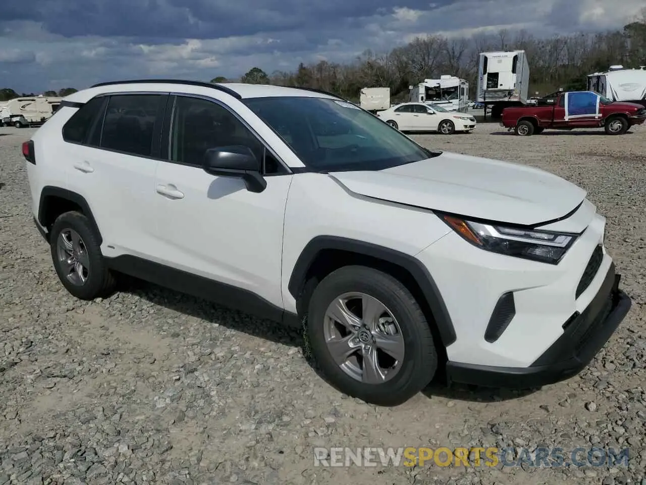 4 fotografías del automóvil dañado JTMLWRFV7SD277954 TOYOTA RAV4 2025