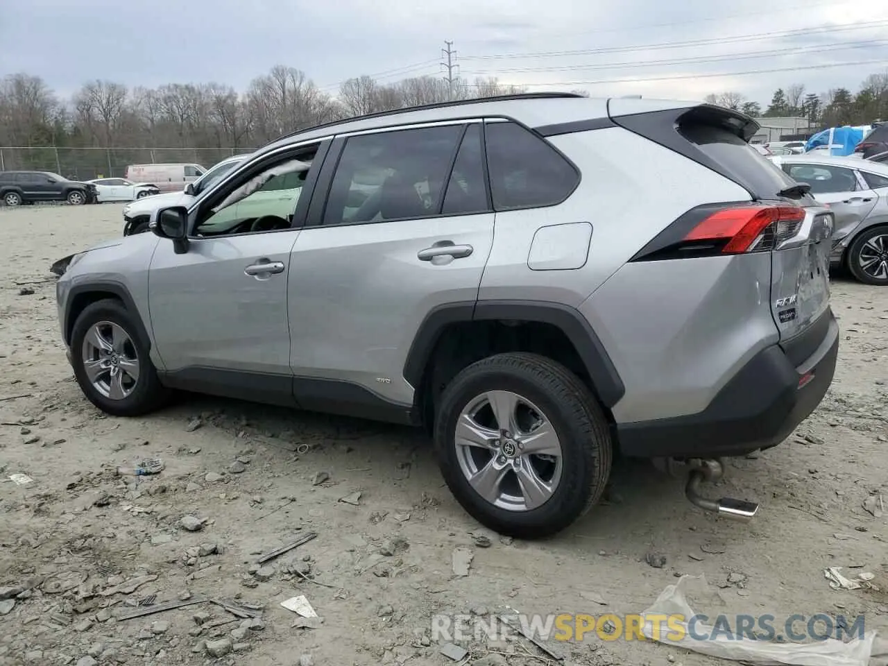 2 fotografías del automóvil dañado JTMRWRFV1SJ063974 TOYOTA RAV4 2025