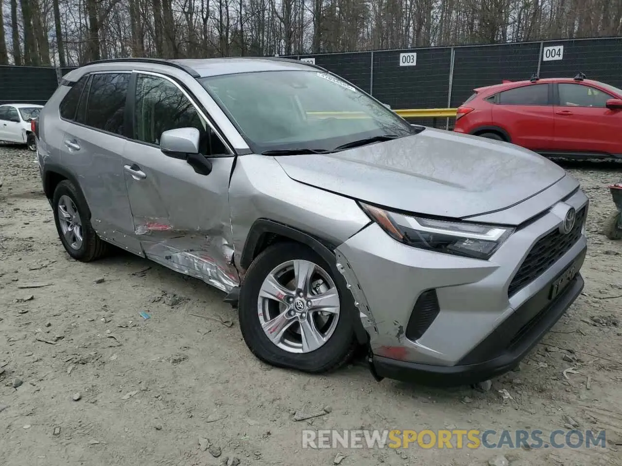 4 fotografías del automóvil dañado JTMRWRFV1SJ063974 TOYOTA RAV4 2025