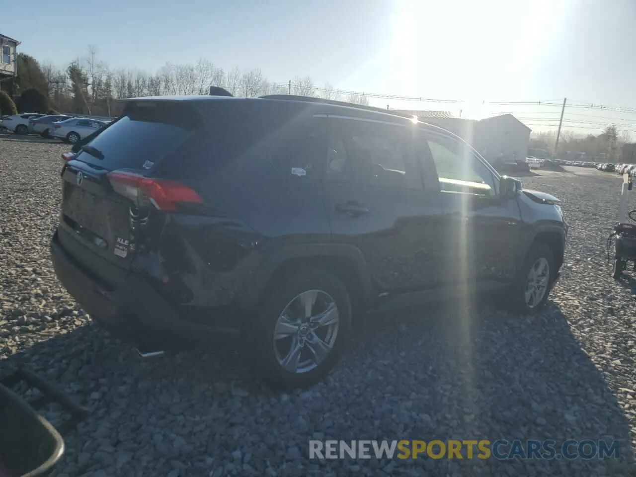 3 fotografías del automóvil dañado JTMRWRFV6SD284498 TOYOTA RAV4 2025