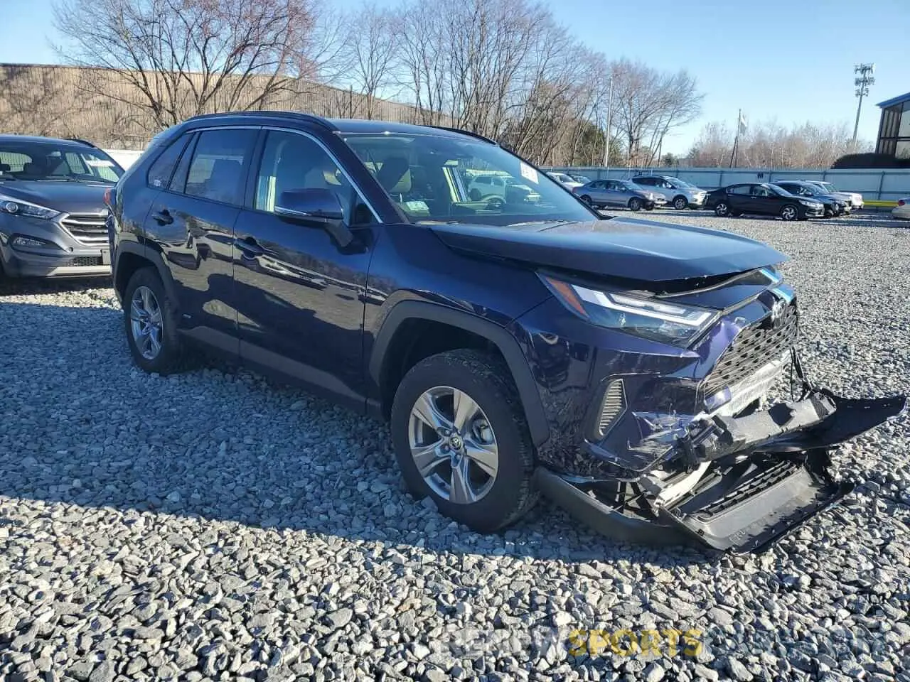 4 fotografías del automóvil dañado JTMRWRFV6SD284498 TOYOTA RAV4 2025
