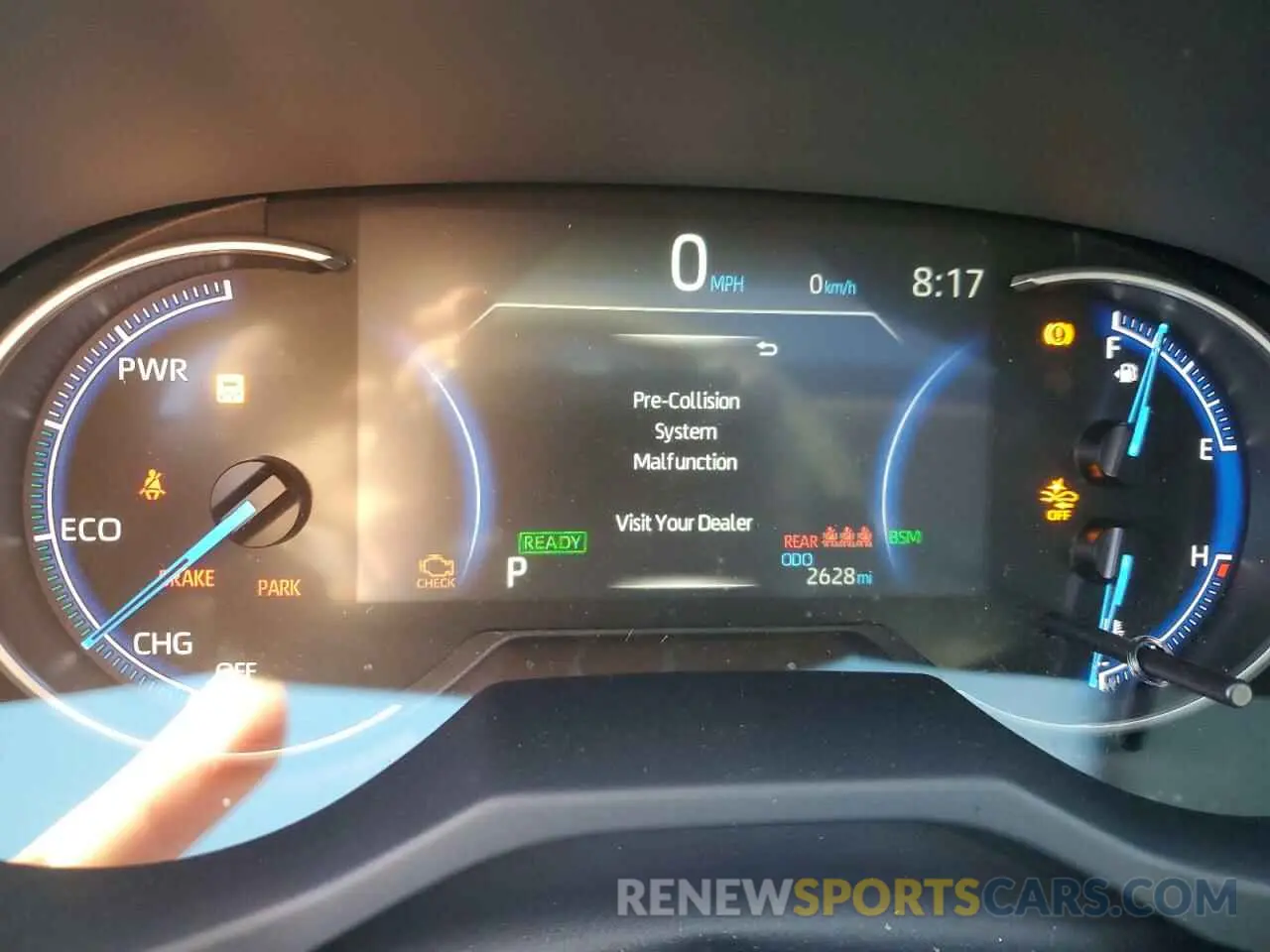 9 fotografías del automóvil dañado JTMRWRFV6SD284498 TOYOTA RAV4 2025