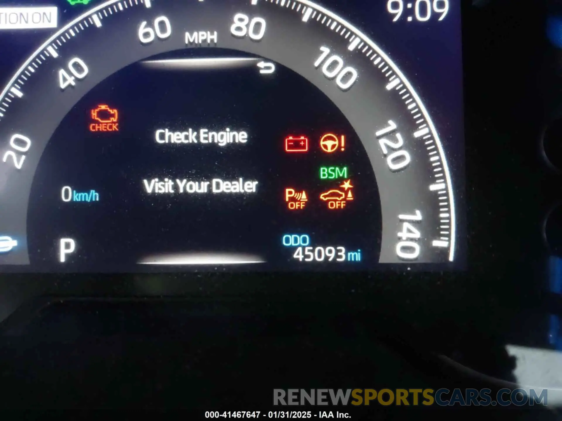 15 fotografías del automóvil dañado 2T3DWRFV2KW041297 TOYOTA RAV4 HYBRID 2019