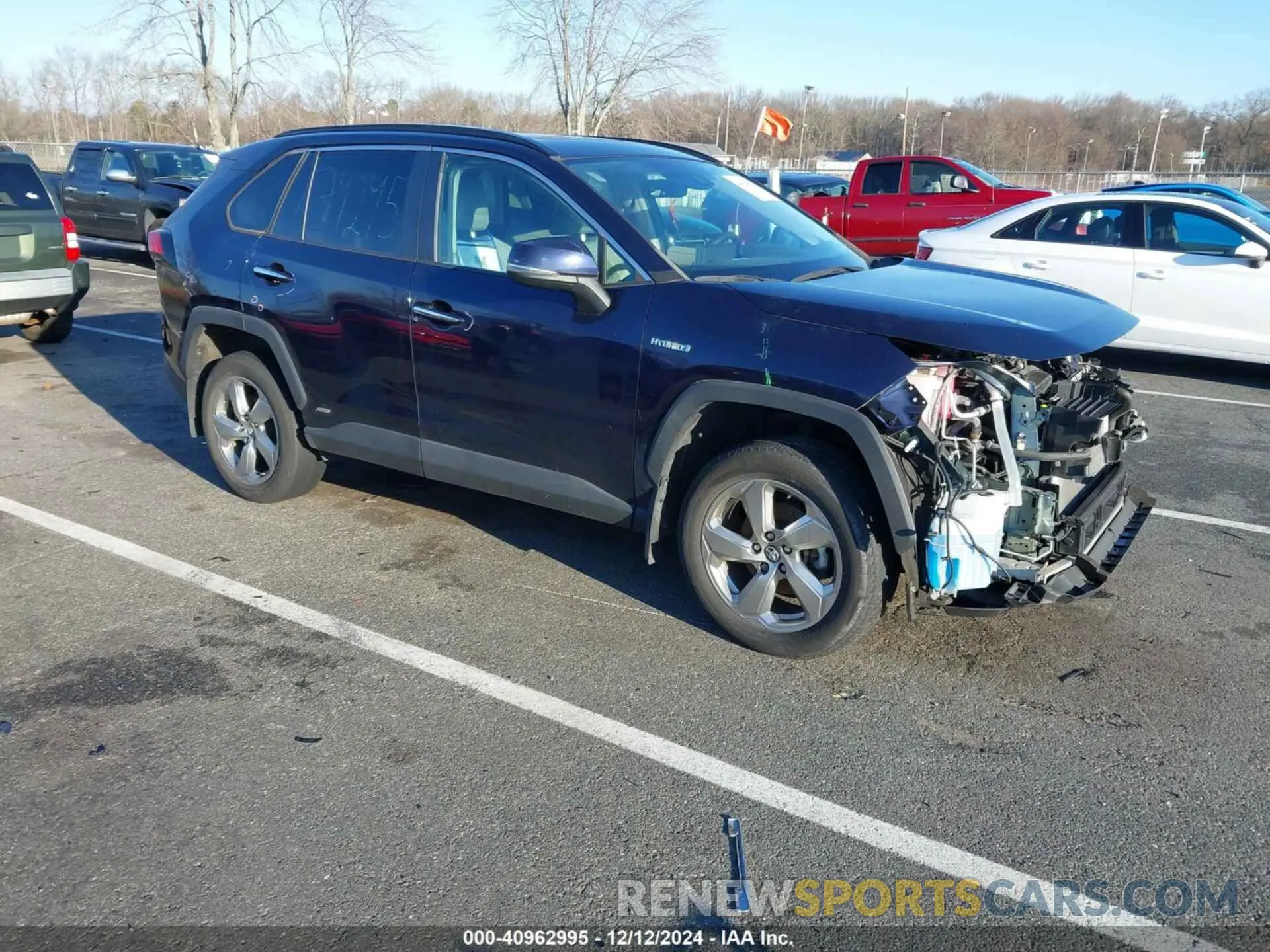1 fotografías del automóvil dañado 2T3DWRFV2KW042692 TOYOTA RAV4 HYBRID 2019