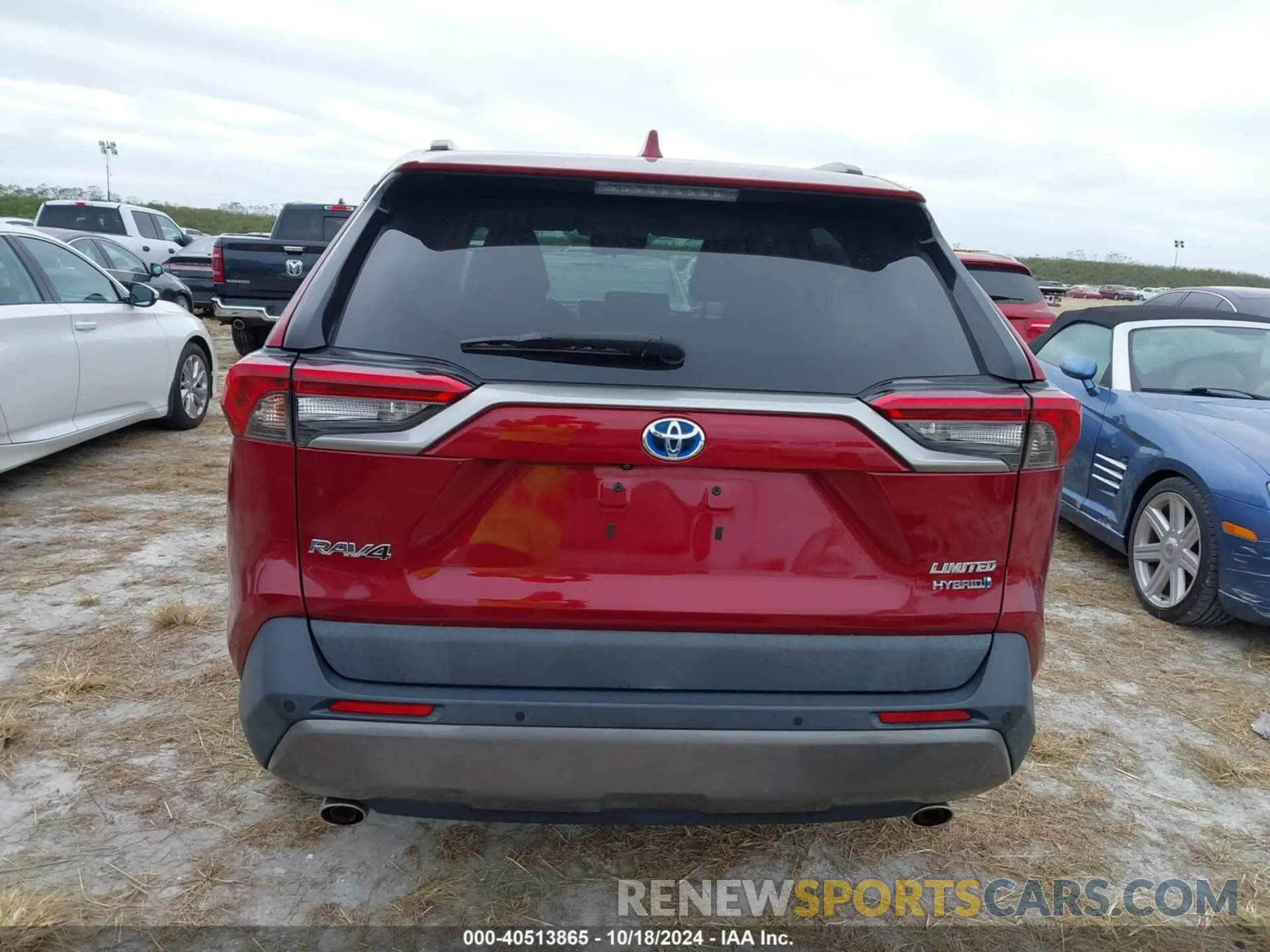 16 fotografías del automóvil dañado 2T3DWRFV3KW019034 TOYOTA RAV4 HYBRID 2019