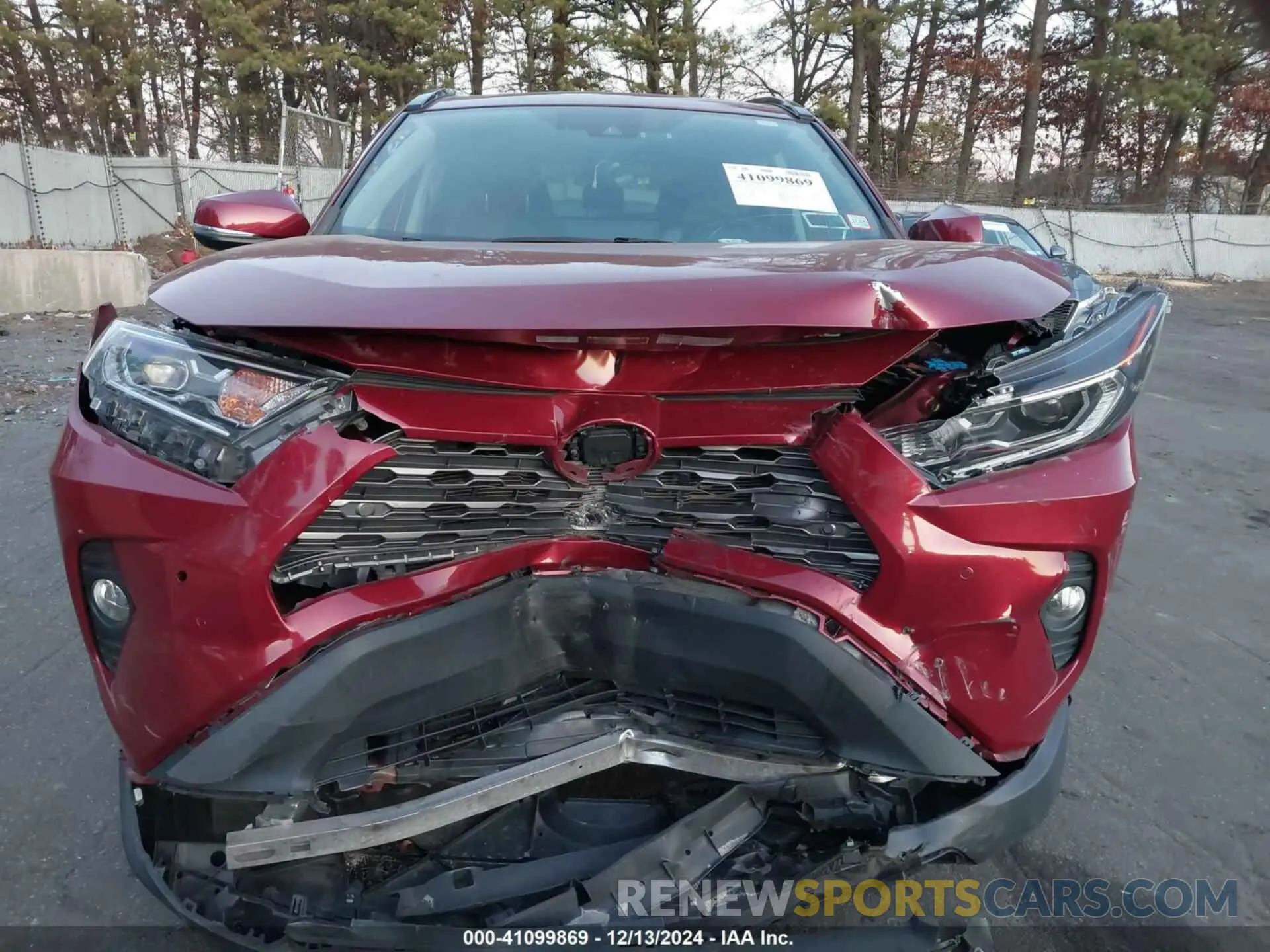 12 fotografías del automóvil dañado 2T3DWRFV5KW021965 TOYOTA RAV4 HYBRID 2019