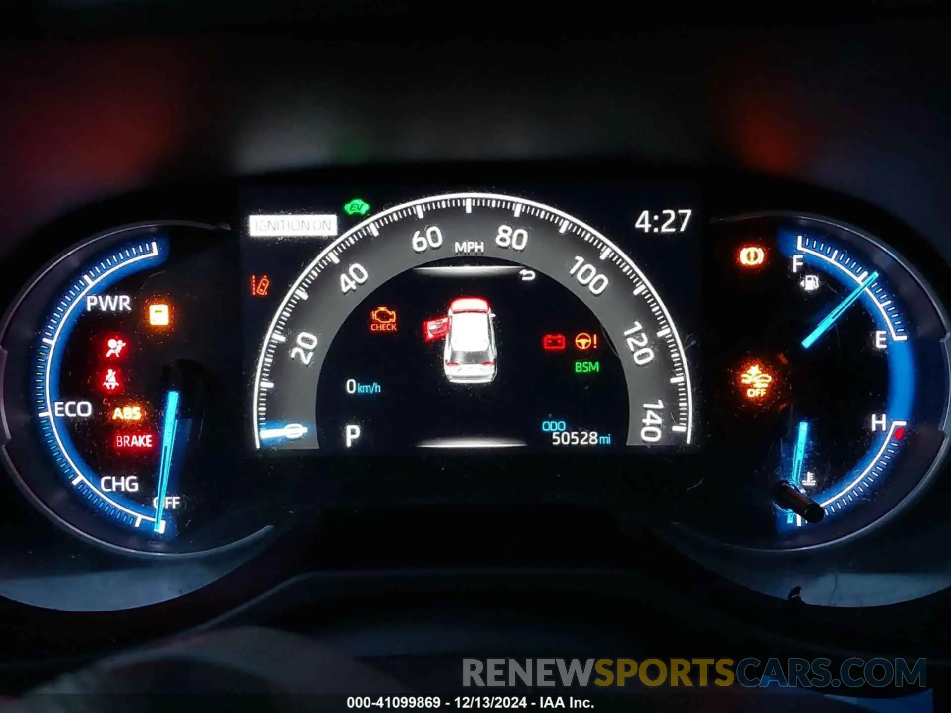 15 fotografías del automóvil dañado 2T3DWRFV5KW021965 TOYOTA RAV4 HYBRID 2019