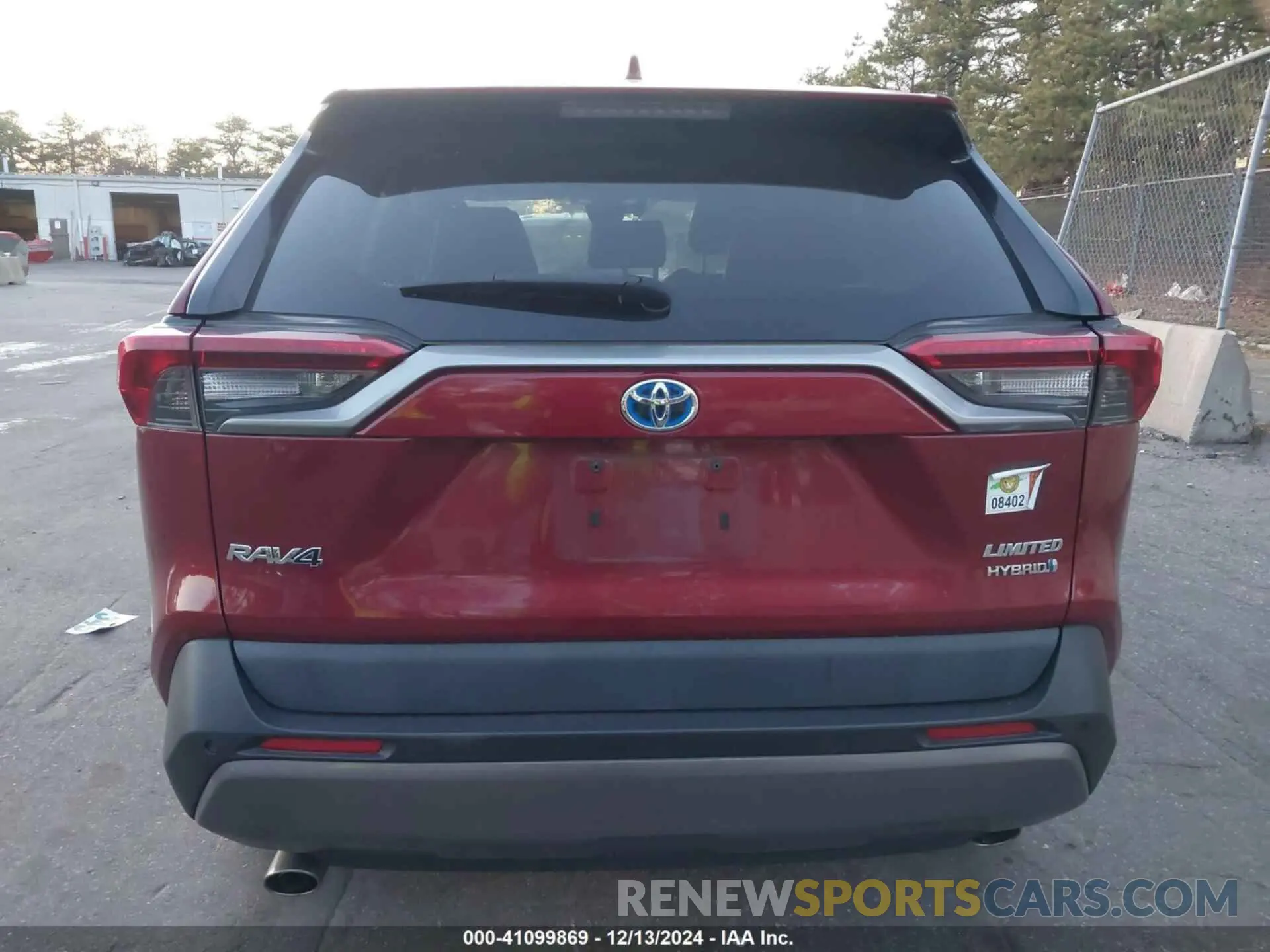 16 fotografías del automóvil dañado 2T3DWRFV5KW021965 TOYOTA RAV4 HYBRID 2019