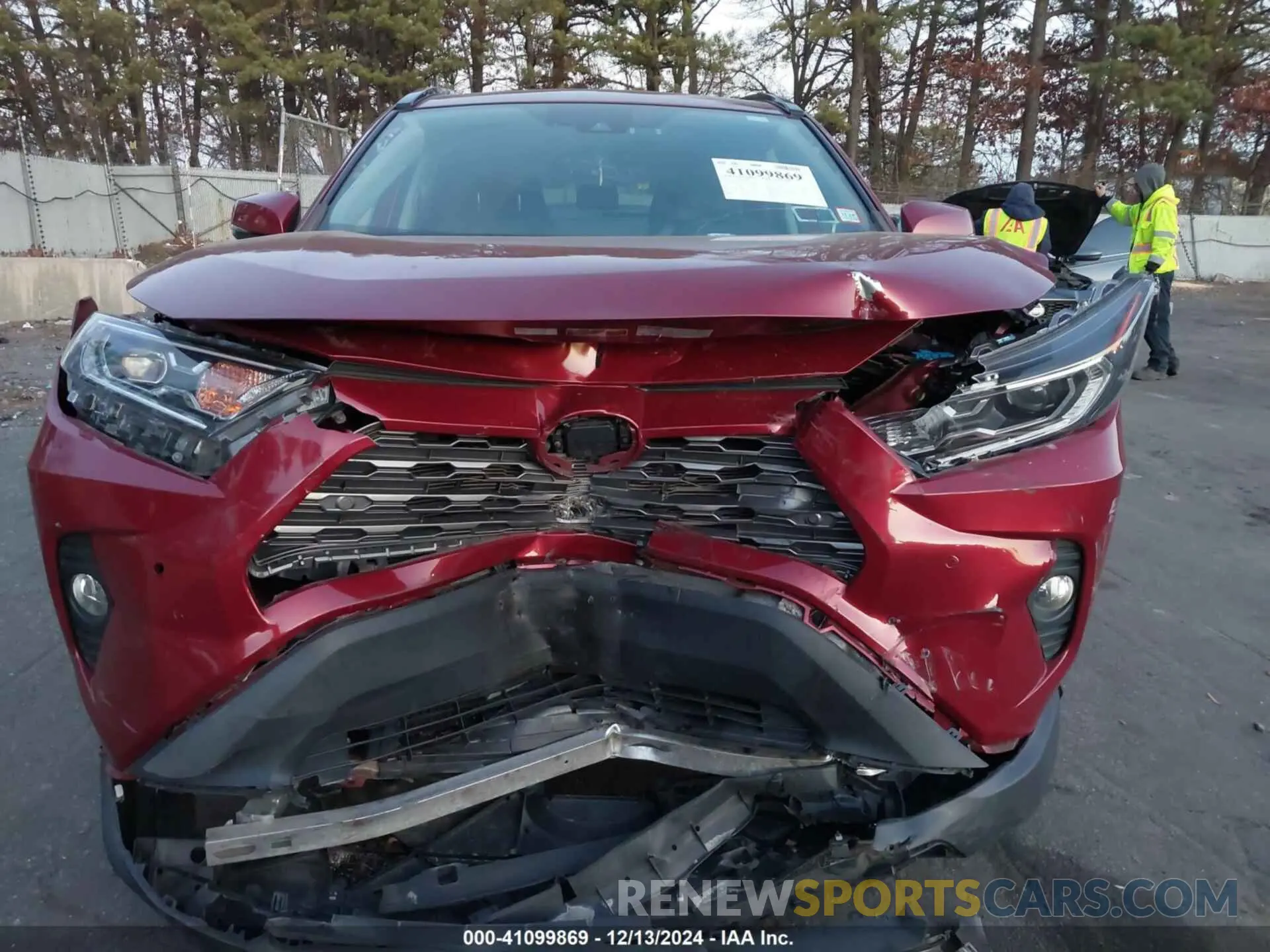 6 fotografías del automóvil dañado 2T3DWRFV5KW021965 TOYOTA RAV4 HYBRID 2019