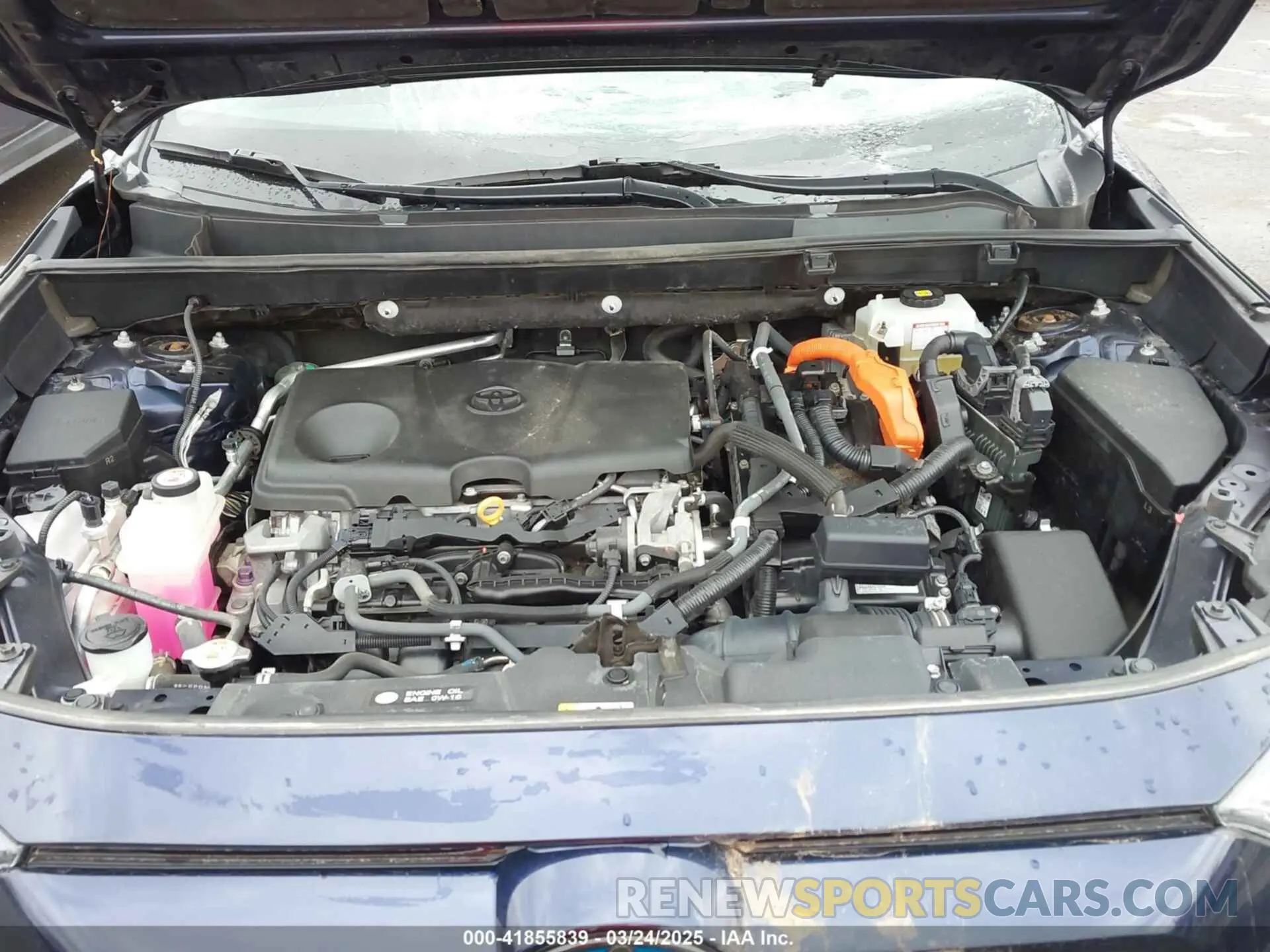 10 fotografías del automóvil dañado 2T3DWRFV7KW029016 TOYOTA RAV4 HYBRID 2019