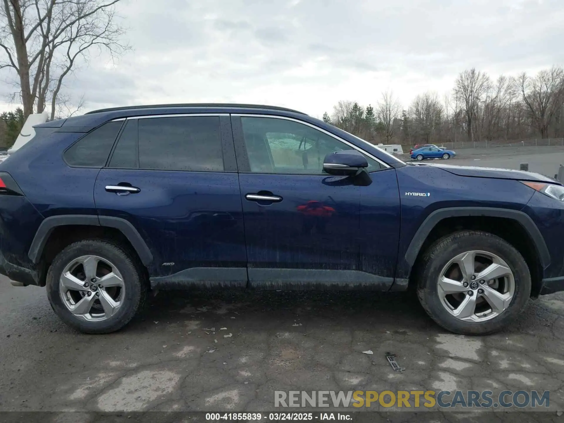 14 fotografías del automóvil dañado 2T3DWRFV7KW029016 TOYOTA RAV4 HYBRID 2019