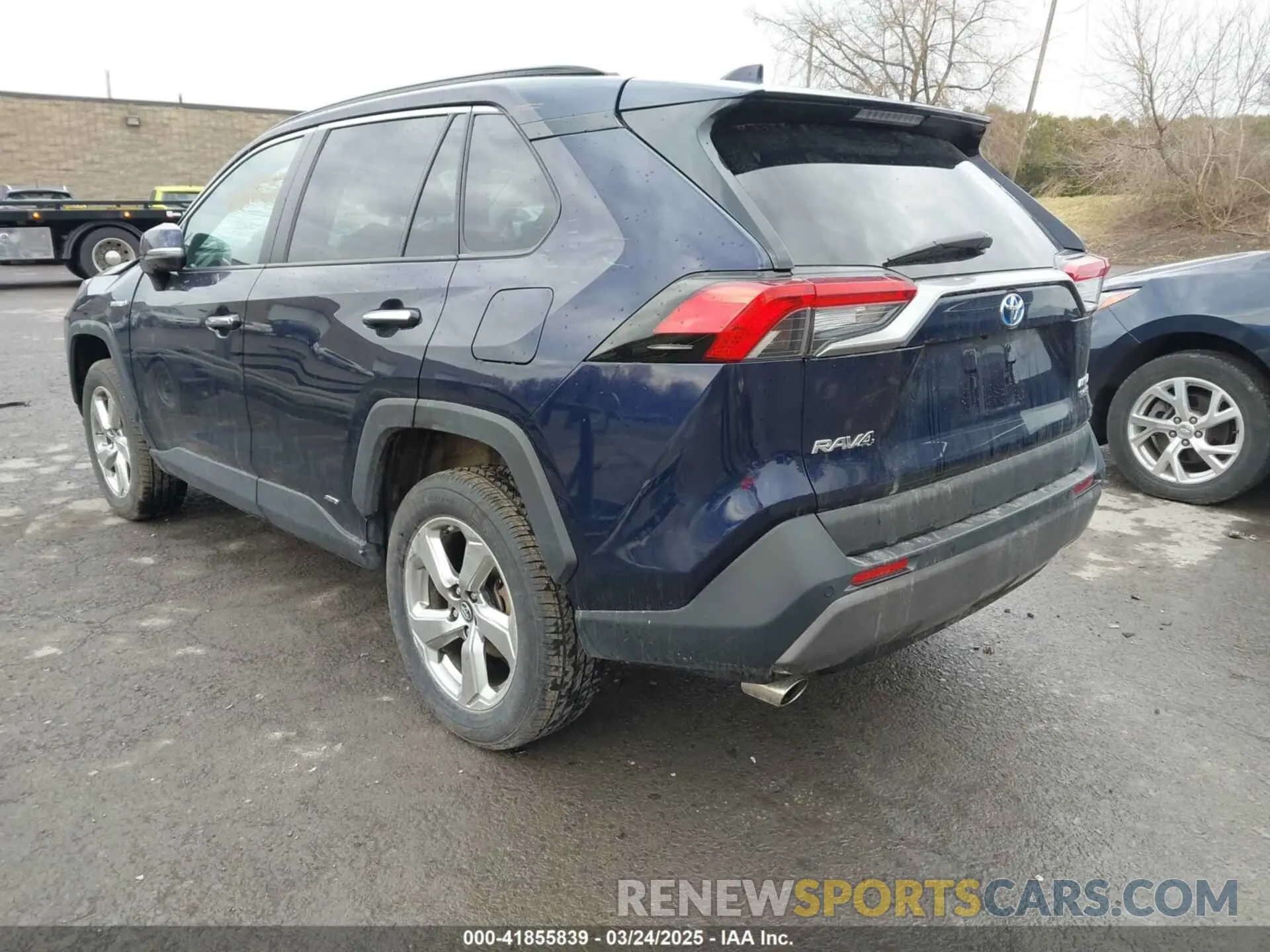 3 fotografías del automóvil dañado 2T3DWRFV7KW029016 TOYOTA RAV4 HYBRID 2019