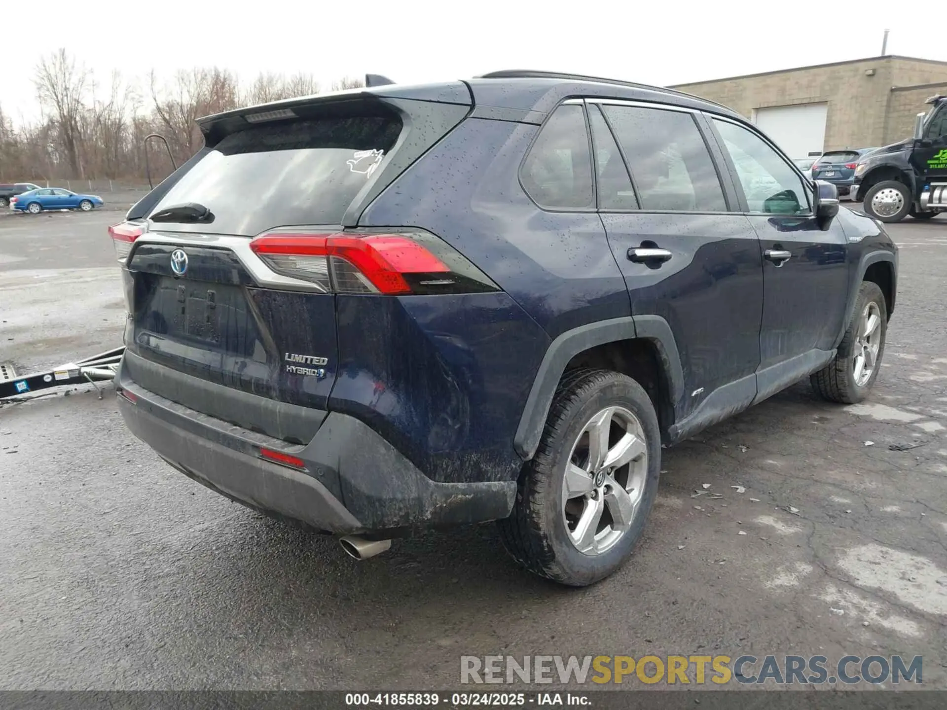 4 fotografías del automóvil dañado 2T3DWRFV7KW029016 TOYOTA RAV4 HYBRID 2019