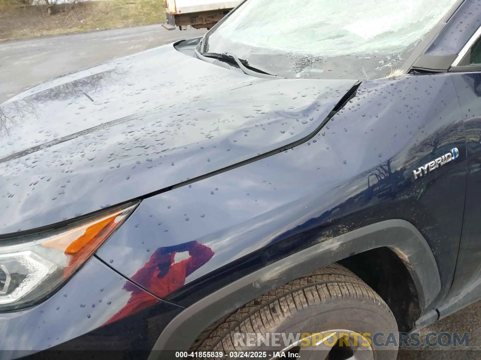 6 fotografías del automóvil dañado 2T3DWRFV7KW029016 TOYOTA RAV4 HYBRID 2019