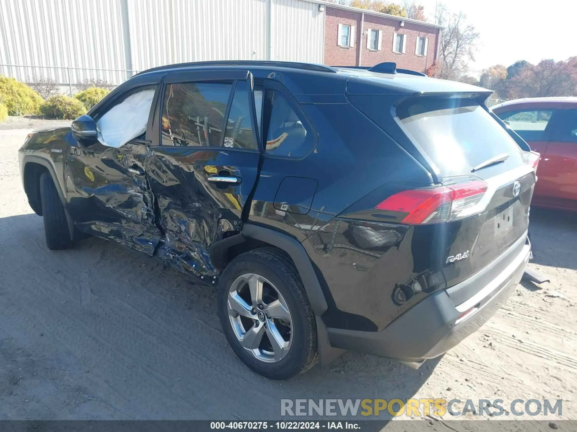 3 fotografías del automóvil dañado 2T3DWRFV9KW029034 TOYOTA RAV4 HYBRID 2019
