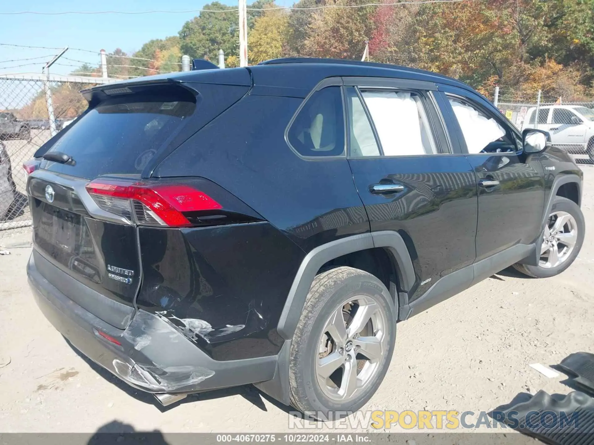 4 fotografías del automóvil dañado 2T3DWRFV9KW029034 TOYOTA RAV4 HYBRID 2019