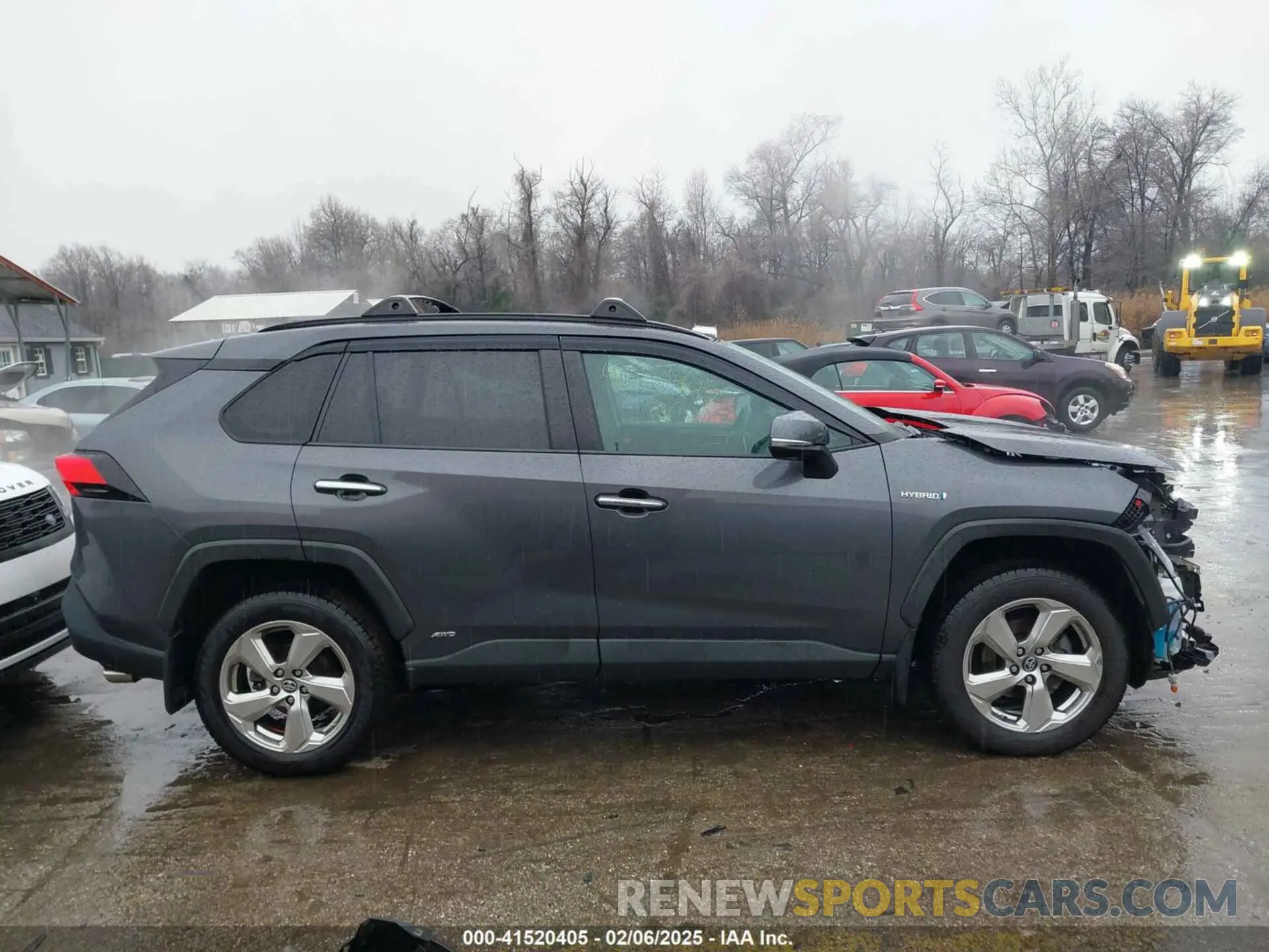 14 fotografías del automóvil dañado 2T3DWRFV9KW031012 TOYOTA RAV4 HYBRID 2019