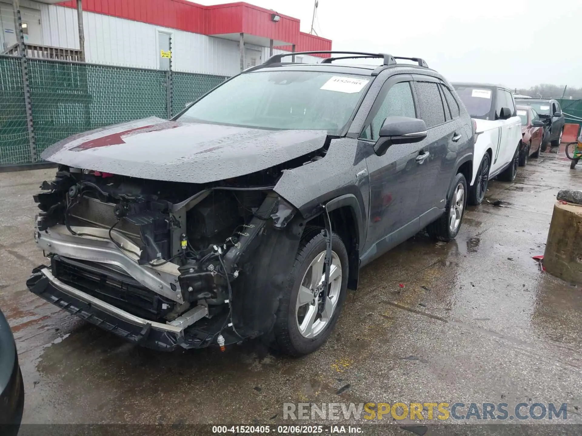 2 fotografías del automóvil dañado 2T3DWRFV9KW031012 TOYOTA RAV4 HYBRID 2019