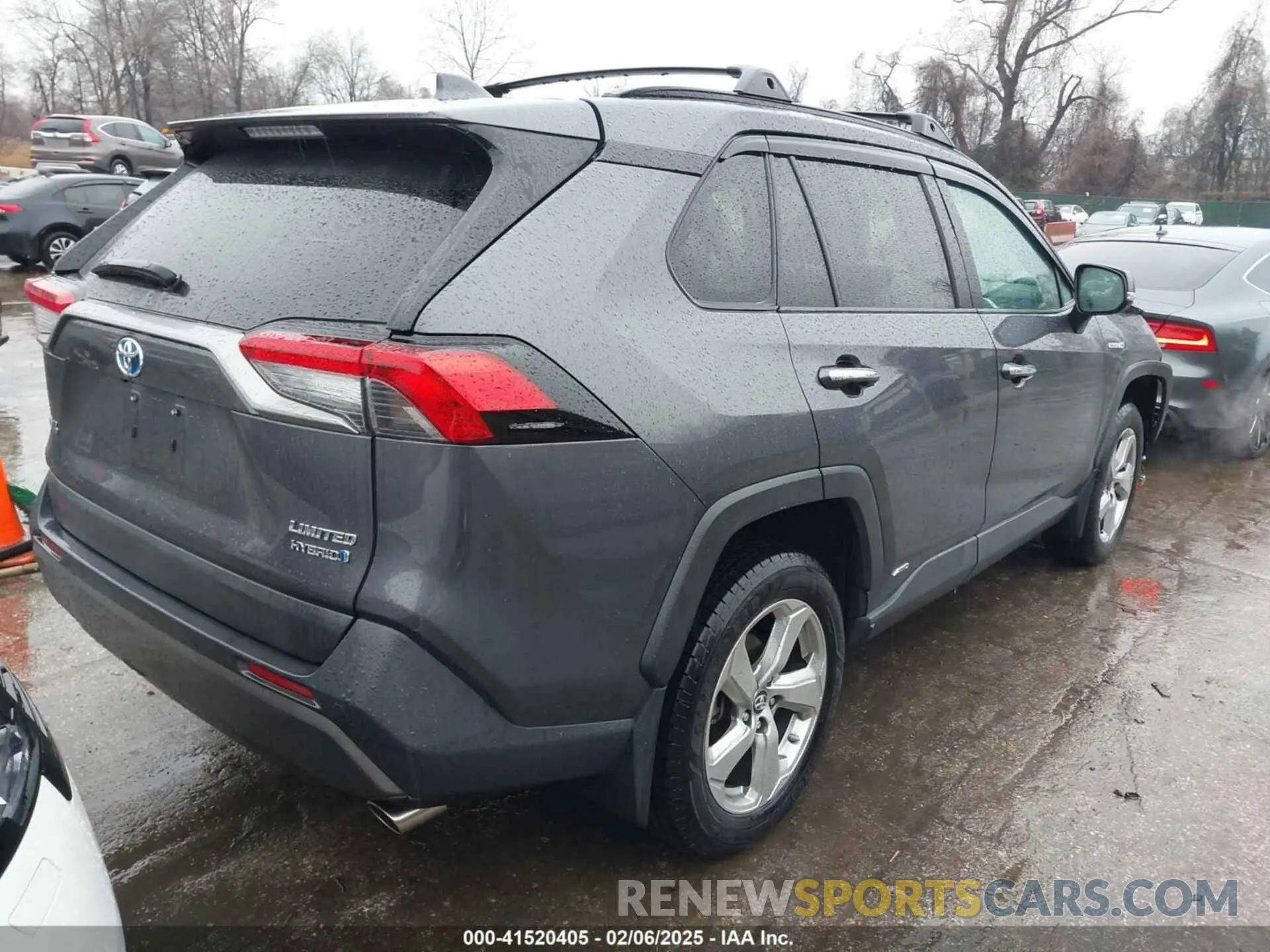 4 fotografías del automóvil dañado 2T3DWRFV9KW031012 TOYOTA RAV4 HYBRID 2019