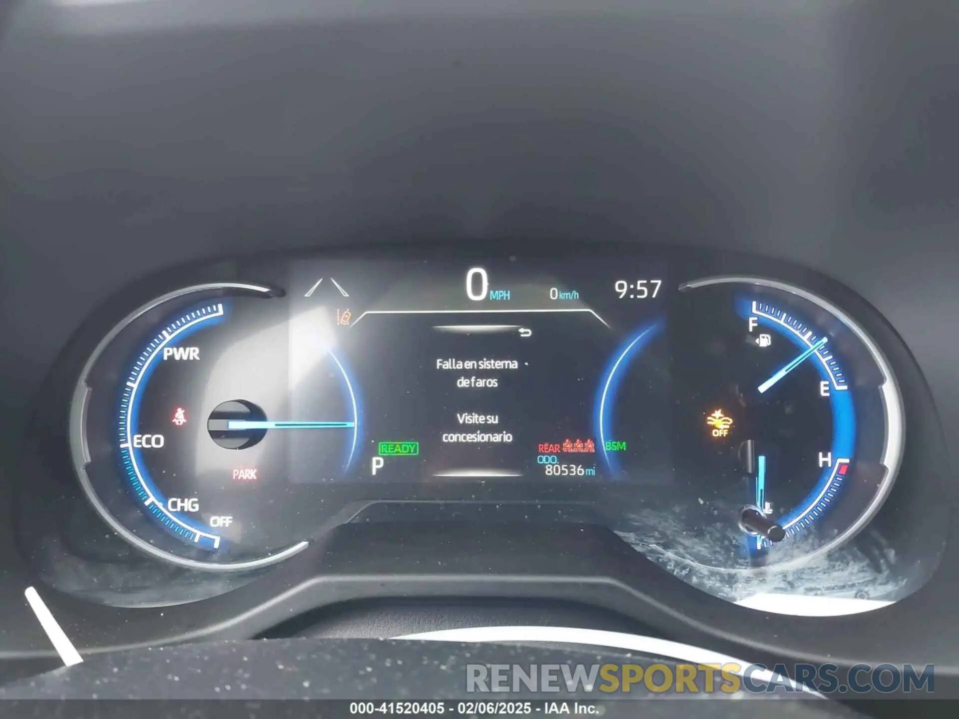 7 fotografías del automóvil dañado 2T3DWRFV9KW031012 TOYOTA RAV4 HYBRID 2019