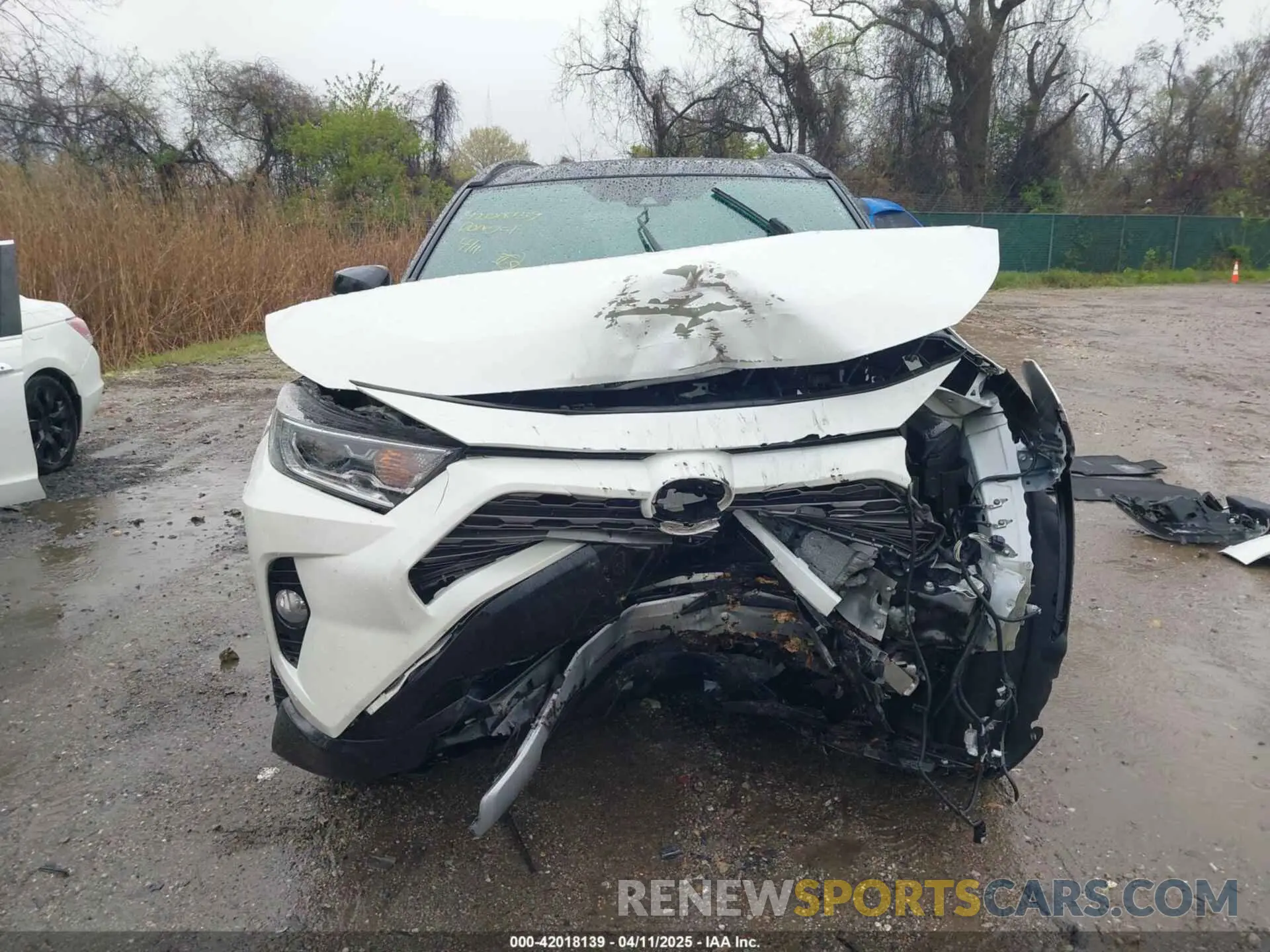 12 fotografías del automóvil dañado 2T3EWRFV7KW033054 TOYOTA RAV4 HYBRID 2019