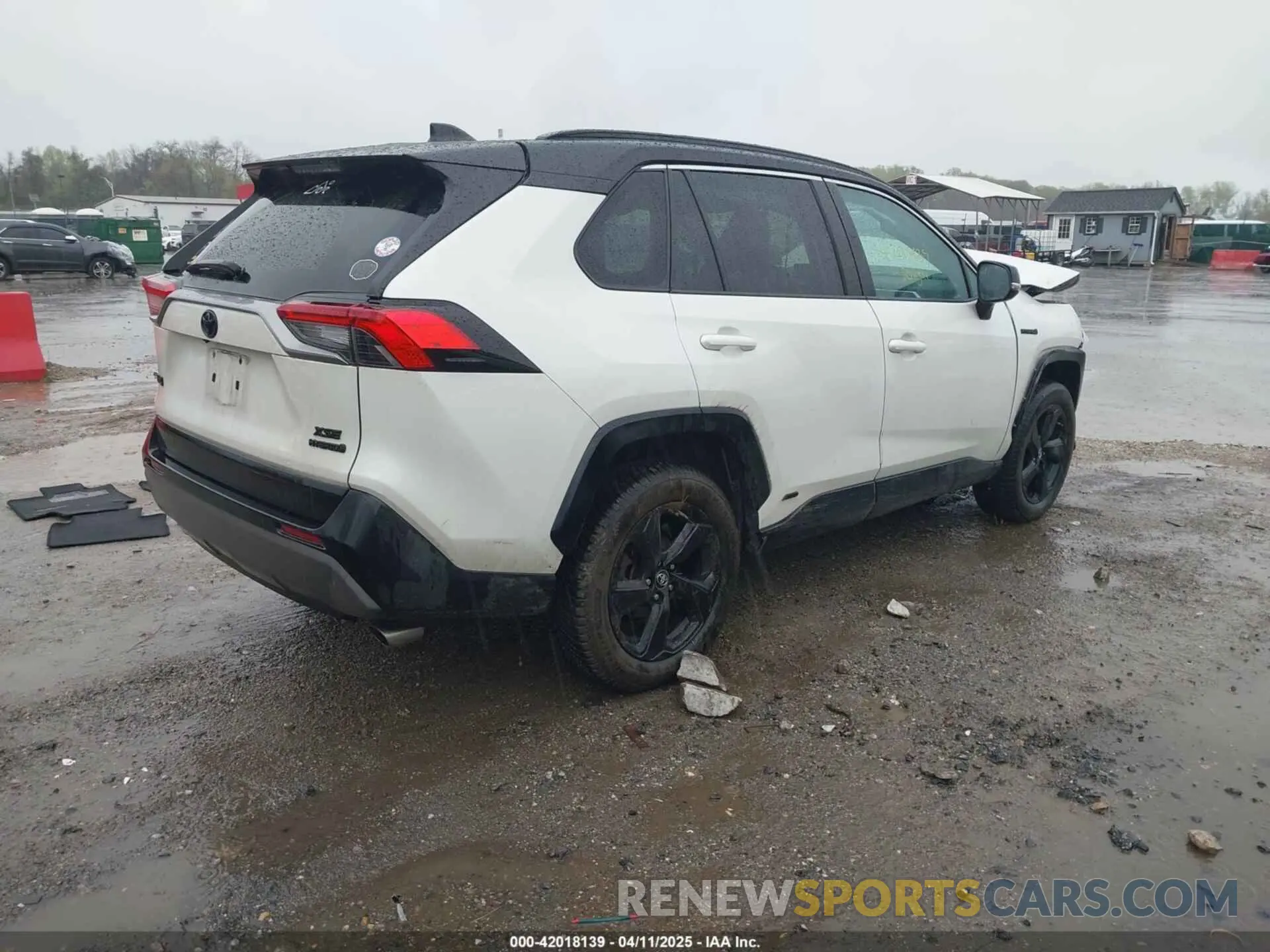 4 fotografías del automóvil dañado 2T3EWRFV7KW033054 TOYOTA RAV4 HYBRID 2019