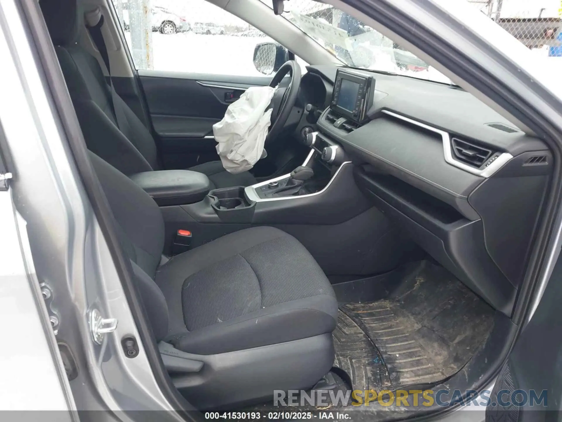 5 fotografías del automóvil dañado 2T3LWRFV7KW017573 TOYOTA RAV4 HYBRID 2019