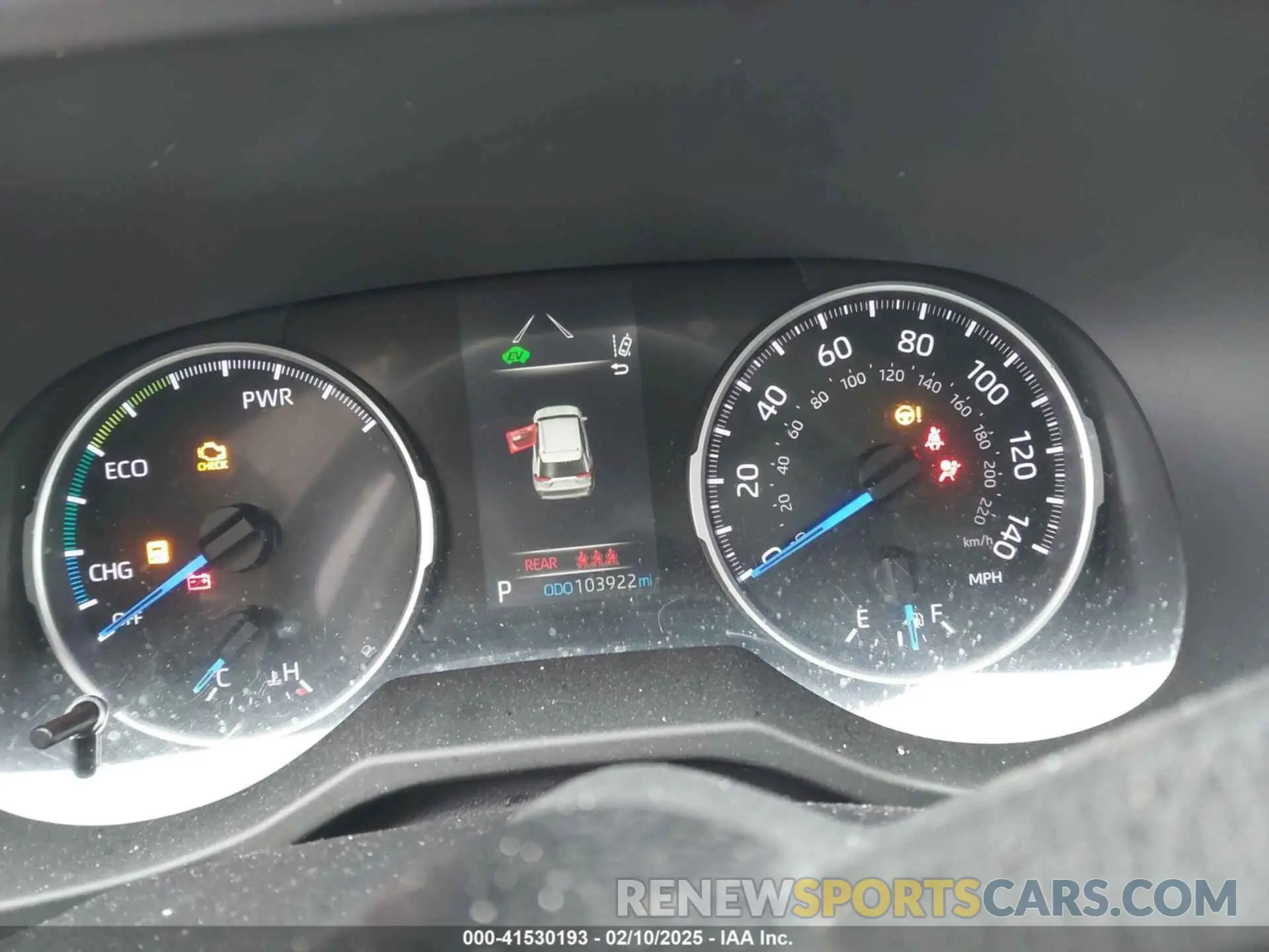 7 fotografías del automóvil dañado 2T3LWRFV7KW017573 TOYOTA RAV4 HYBRID 2019