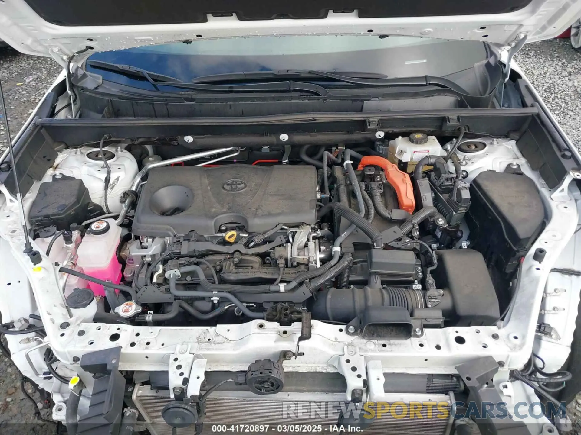 10 fotografías del automóvil dañado 2T3MWRFV1KW013121 TOYOTA RAV4 HYBRID 2019