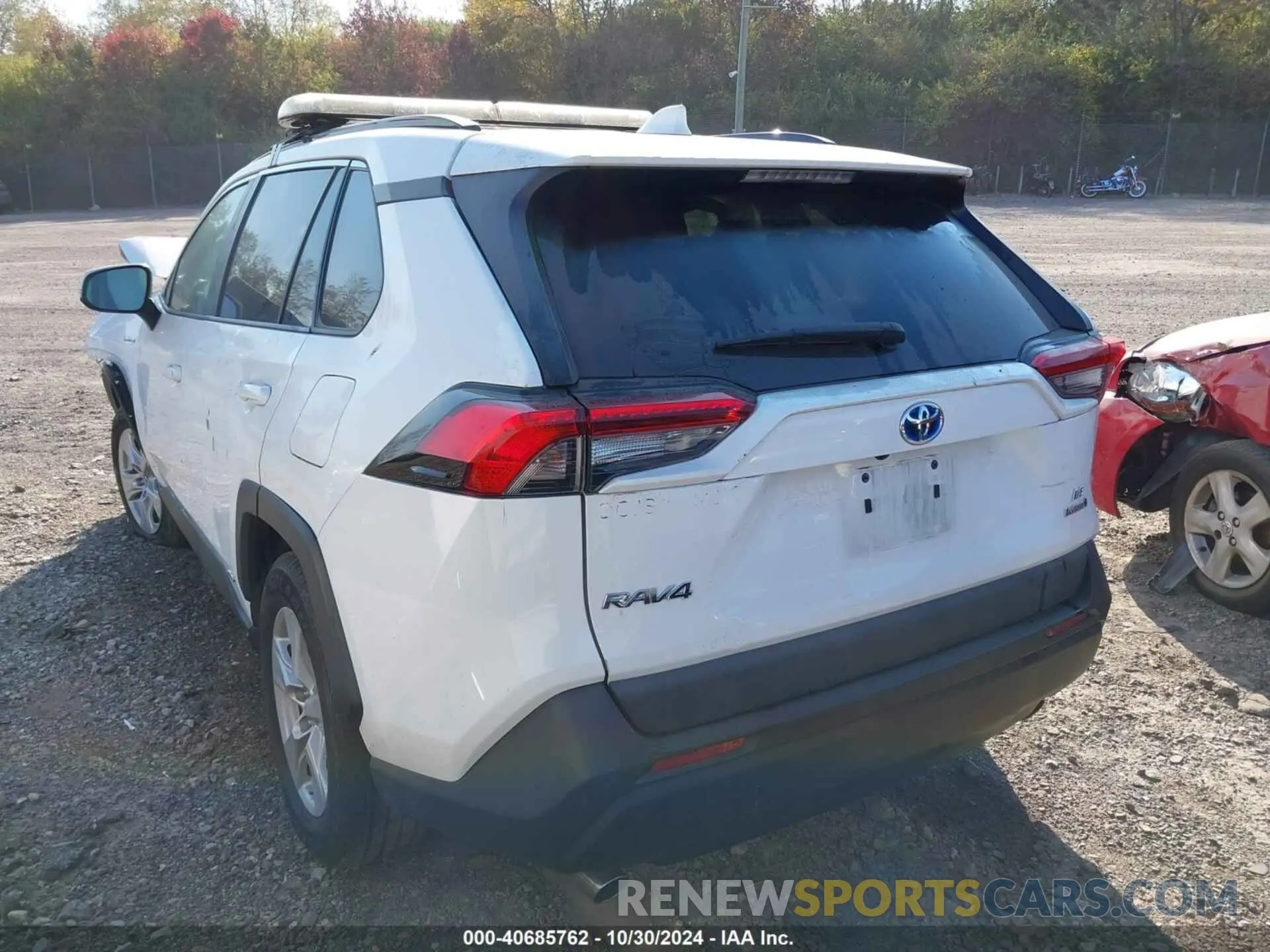 3 fotografías del automóvil dañado 2T3MWRFV1KW025477 TOYOTA RAV4 HYBRID 2019