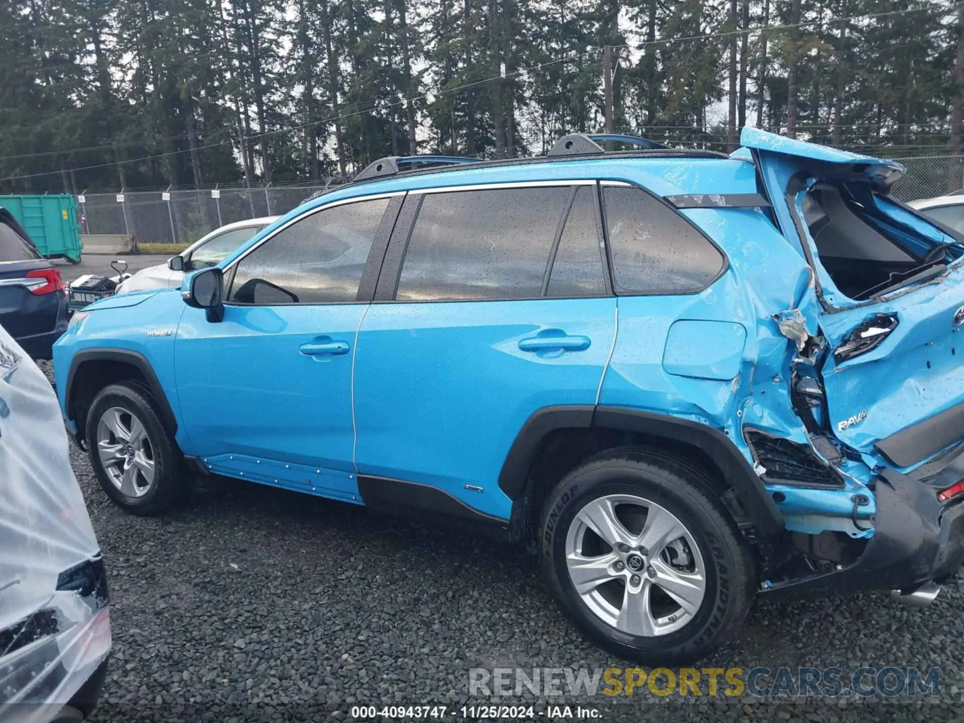 14 fotografías del automóvil dañado 2T3MWRFV4KW036683 TOYOTA RAV4 HYBRID 2019