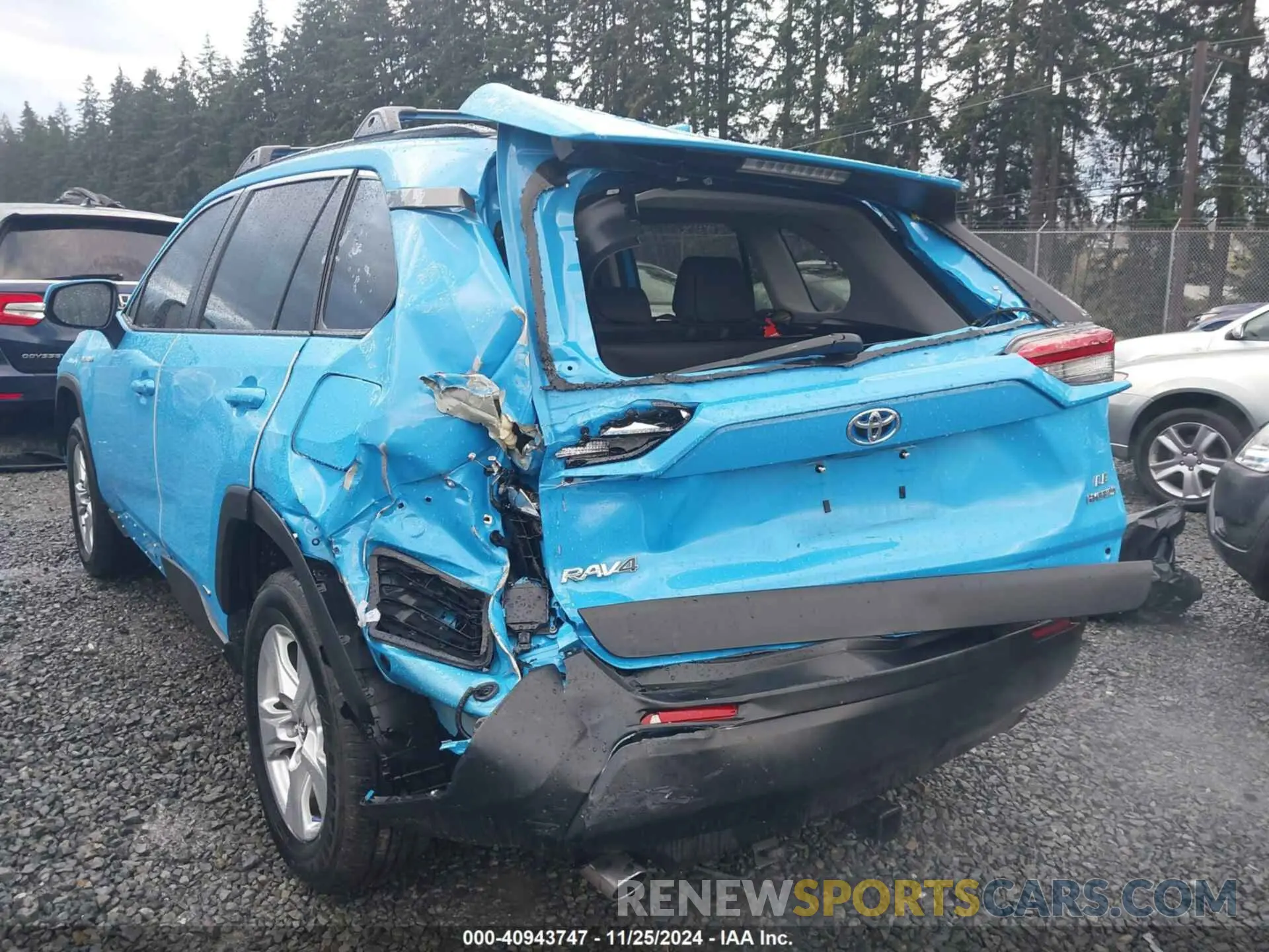 6 fotografías del automóvil dañado 2T3MWRFV4KW036683 TOYOTA RAV4 HYBRID 2019