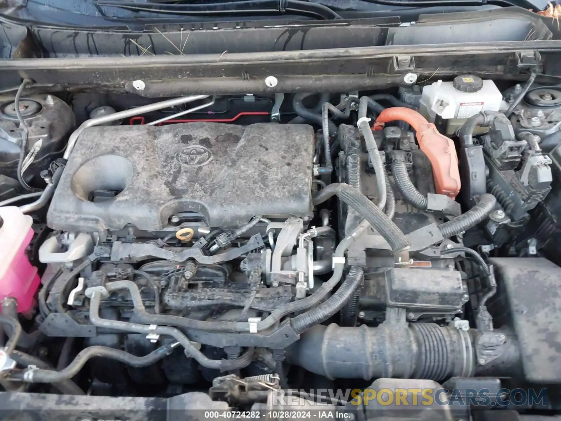 10 fotografías del automóvil dañado 2T3MWRFV6KW005953 TOYOTA RAV4 HYBRID 2019