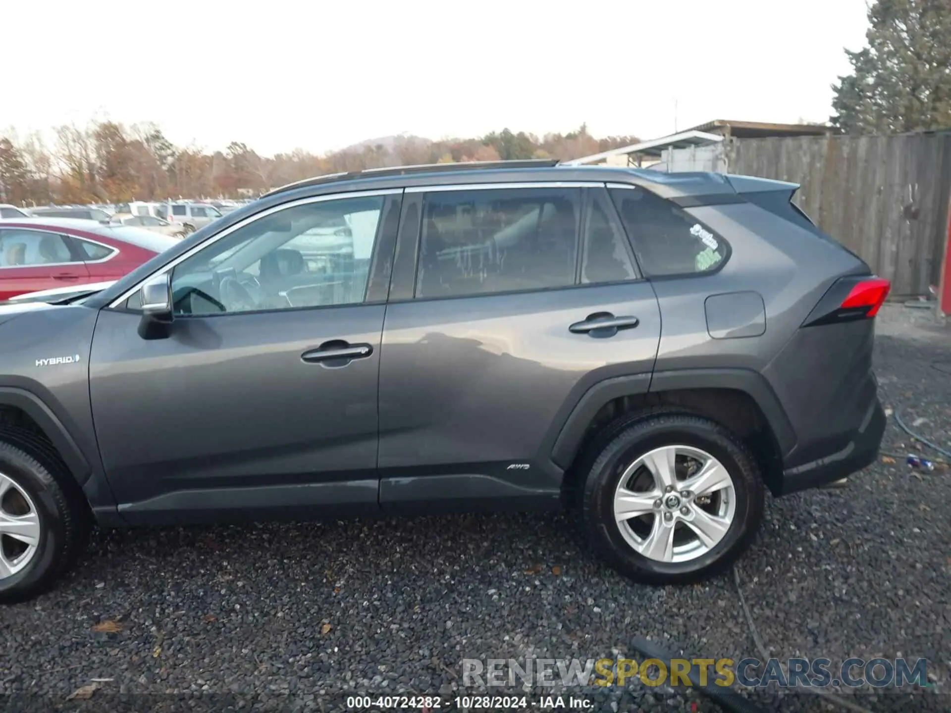 14 fotografías del automóvil dañado 2T3MWRFV6KW005953 TOYOTA RAV4 HYBRID 2019