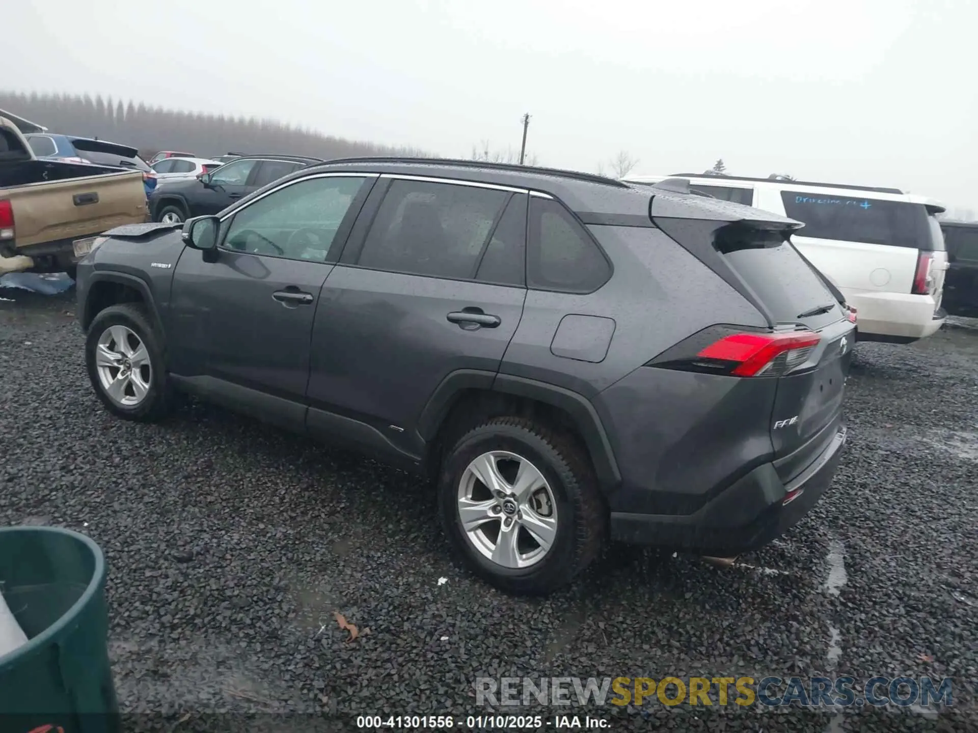 3 fotografías del automóvil dañado 2T3MWRFV6KW035678 TOYOTA RAV4 HYBRID 2019