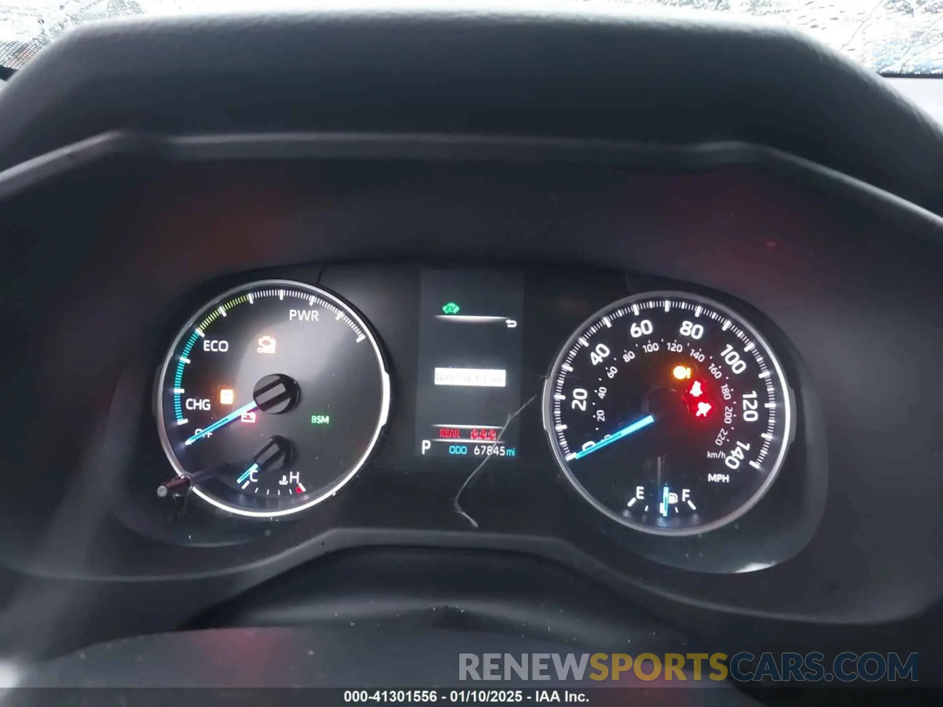 7 fotografías del automóvil dañado 2T3MWRFV6KW035678 TOYOTA RAV4 HYBRID 2019
