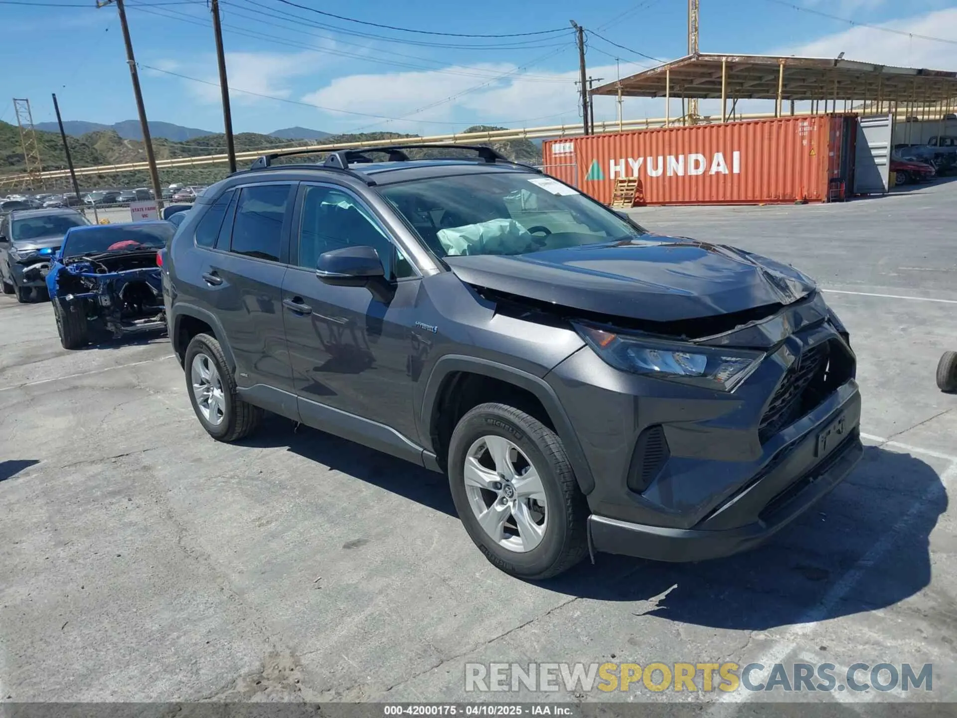 1 fotografías del automóvil dañado 2T3MWRFV9KW006563 TOYOTA RAV4 HYBRID 2019