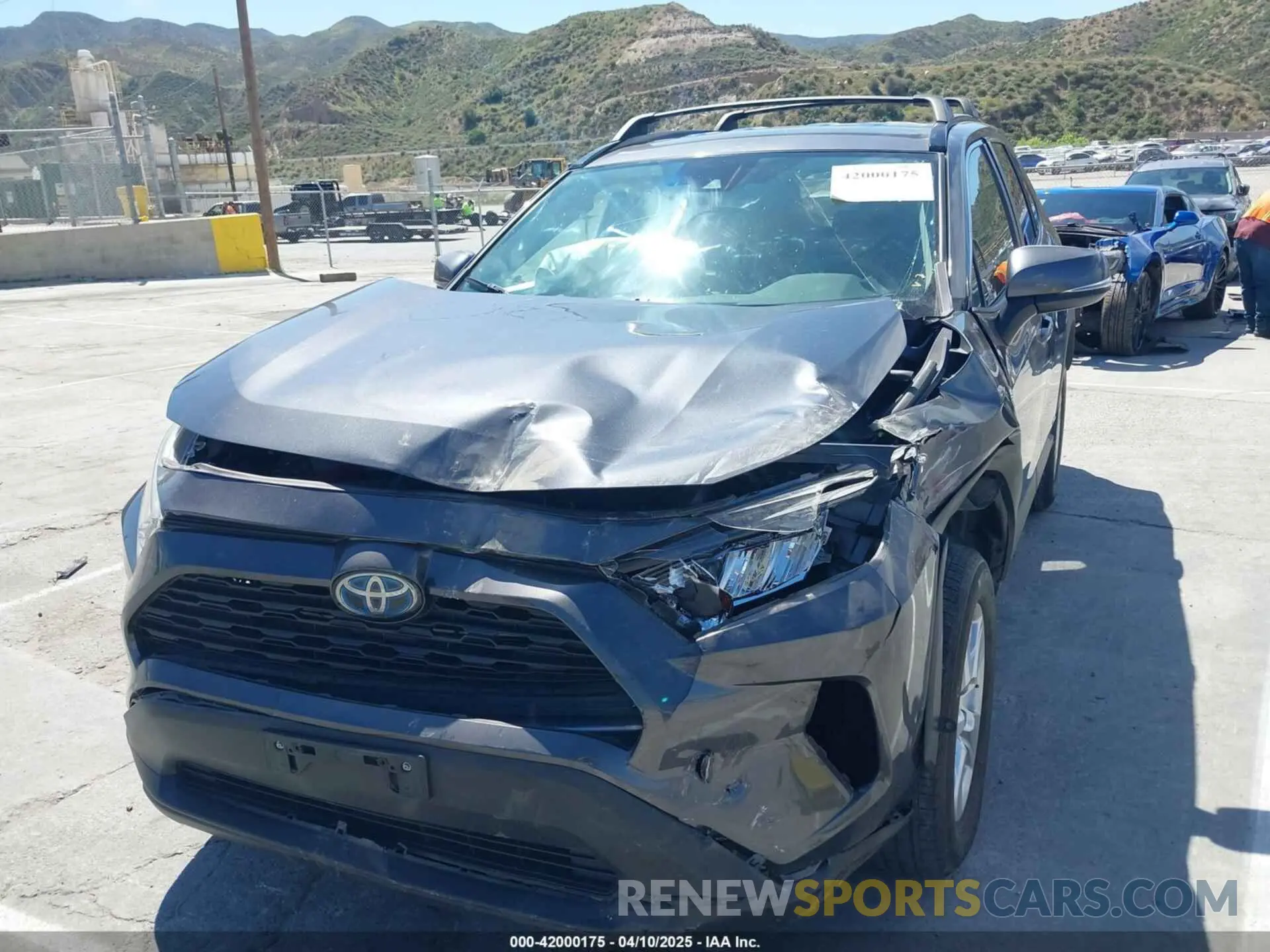 6 fotografías del automóvil dañado 2T3MWRFV9KW006563 TOYOTA RAV4 HYBRID 2019