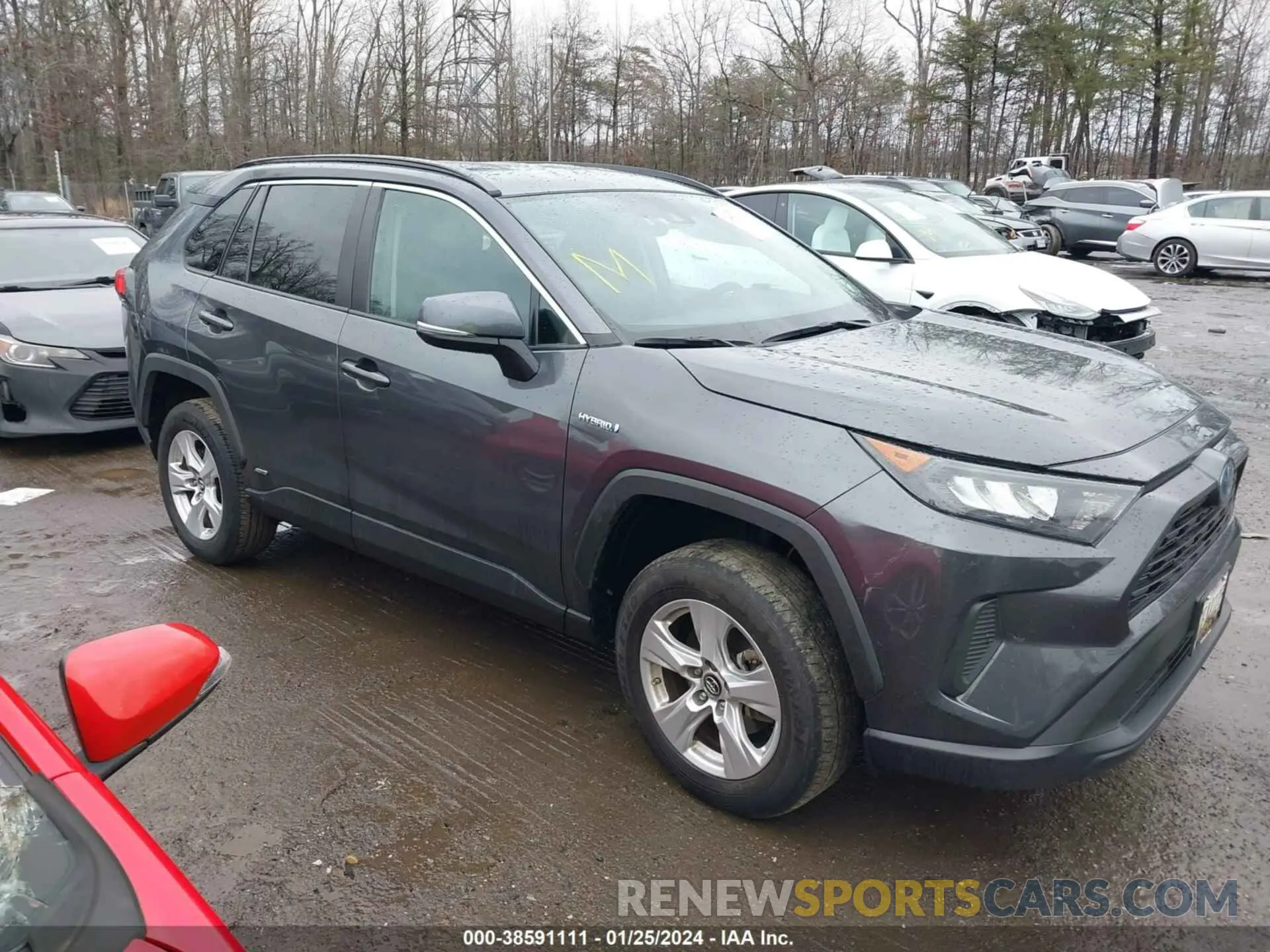 13 fotografías del automóvil dañado 2T3MWRFV9KW036842 TOYOTA RAV4 HYBRID 2019