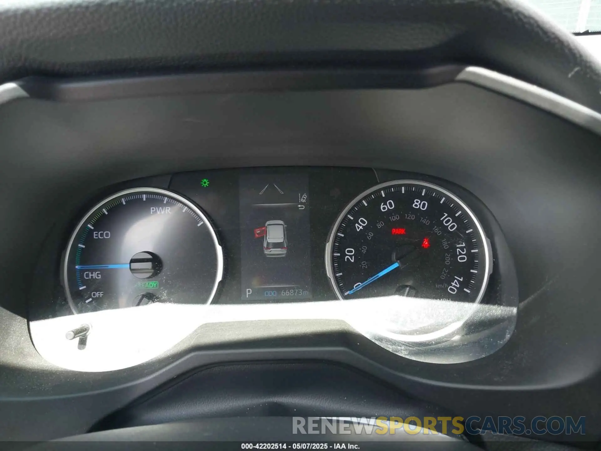 7 fotografías del automóvil dañado 2T3RWRFV1KW030037 TOYOTA RAV4 HYBRID 2019