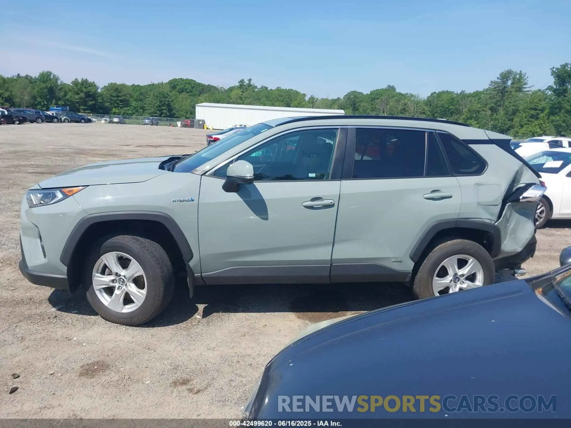 13 fotografías del automóvil dañado 2T3RWRFV2KW020164 TOYOTA RAV4 HYBRID 2019