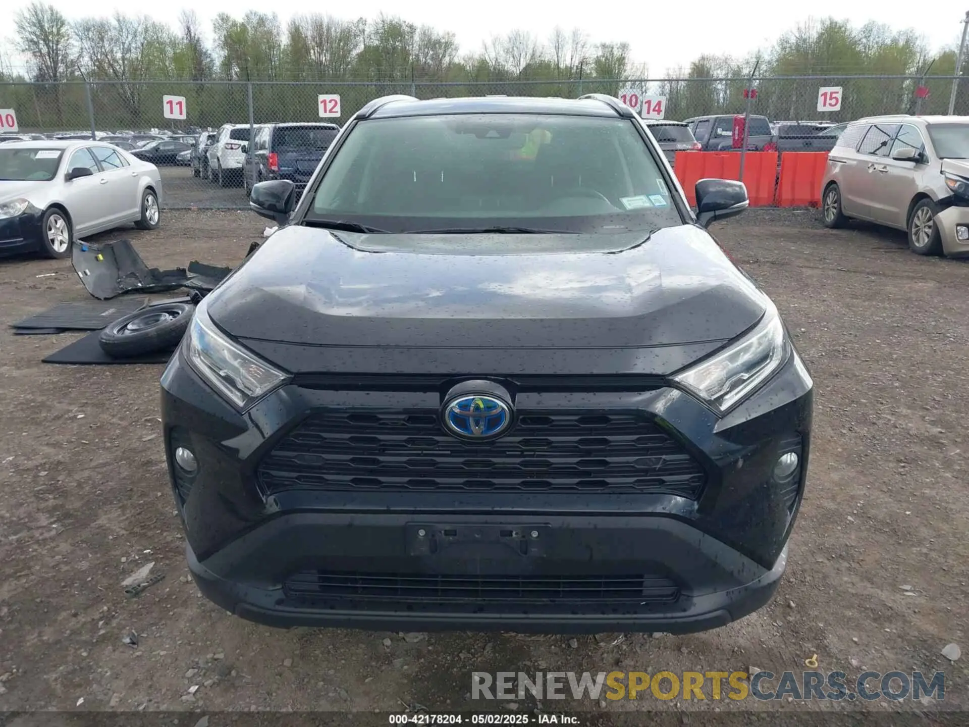 13 fotografías del automóvil dañado 2T3RWRFV3KW010551 TOYOTA RAV4 HYBRID 2019