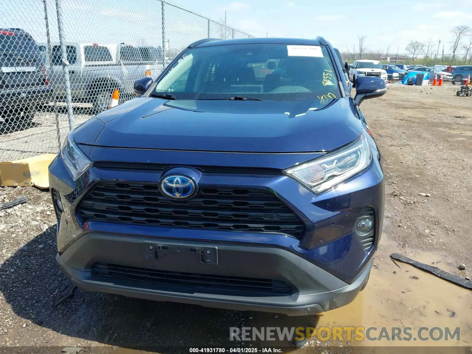 12 fotografías del automóvil dañado 2T3RWRFV4KW005780 TOYOTA RAV4 HYBRID 2019