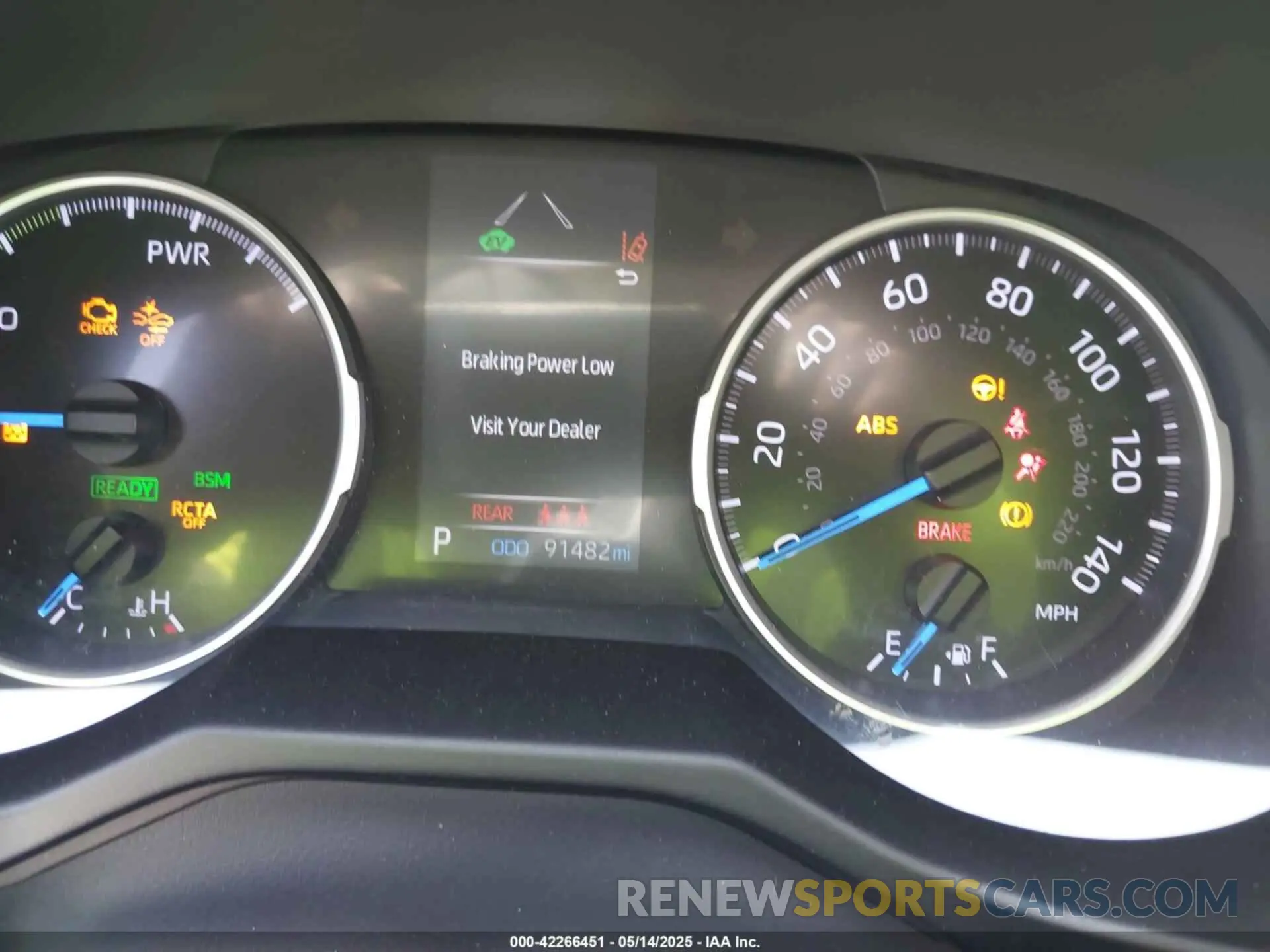 7 fotografías del automóvil dañado 2T3RWRFV7KW042080 TOYOTA RAV4 HYBRID 2019