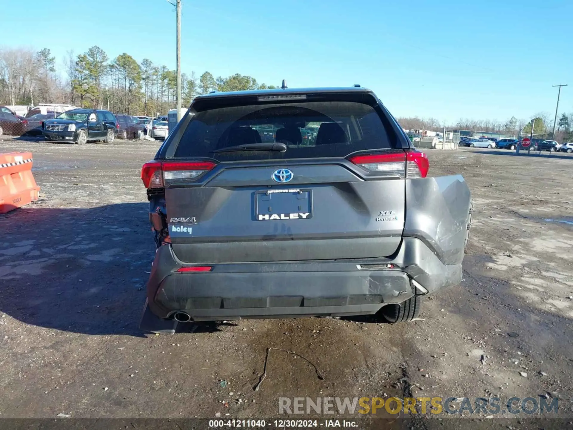 15 fotografías del automóvil dañado 2T3RWRFV8KW028303 TOYOTA RAV4 HYBRID 2019