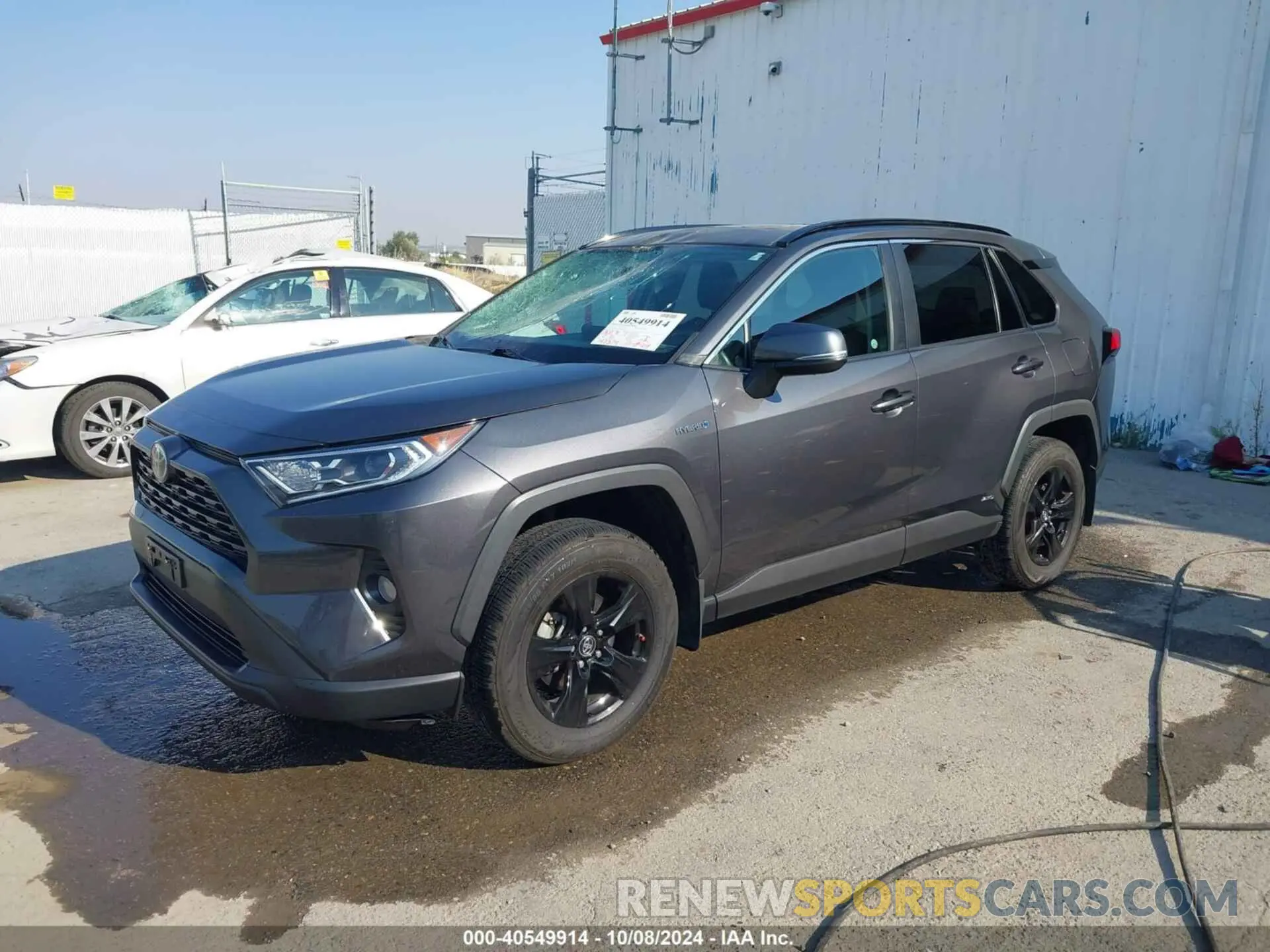 2 fotografías del automóvil dañado 2T3RWRFV9KW026916 TOYOTA RAV4 HYBRID 2019