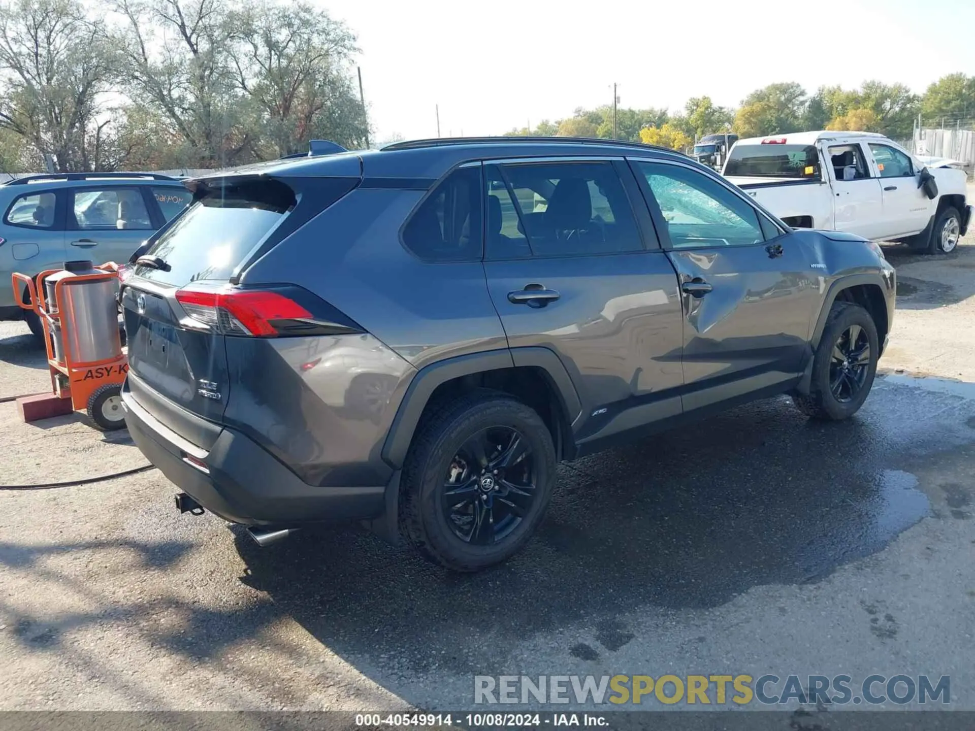 4 fotografías del automóvil dañado 2T3RWRFV9KW026916 TOYOTA RAV4 HYBRID 2019