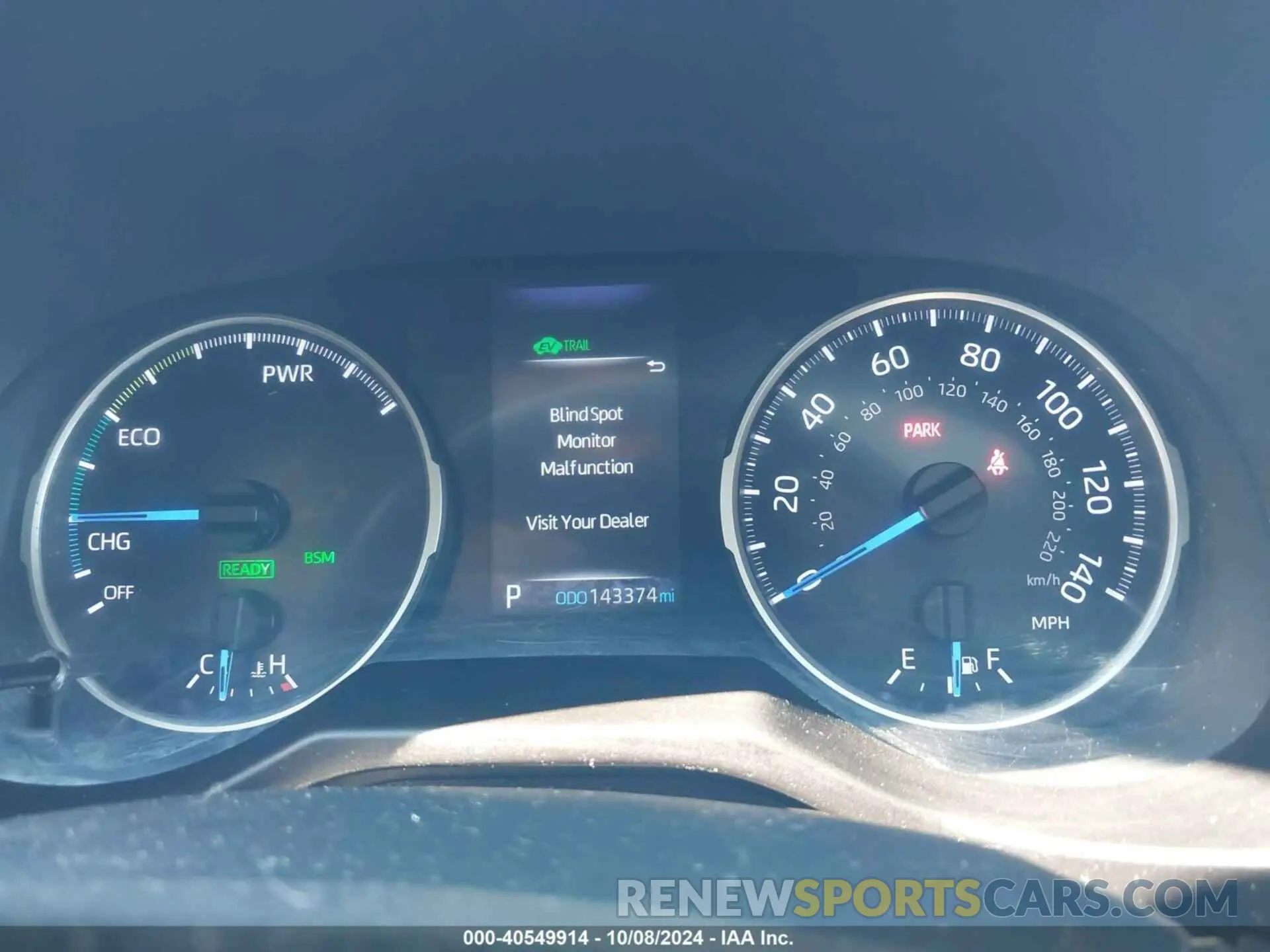 7 fotografías del automóvil dañado 2T3RWRFV9KW026916 TOYOTA RAV4 HYBRID 2019